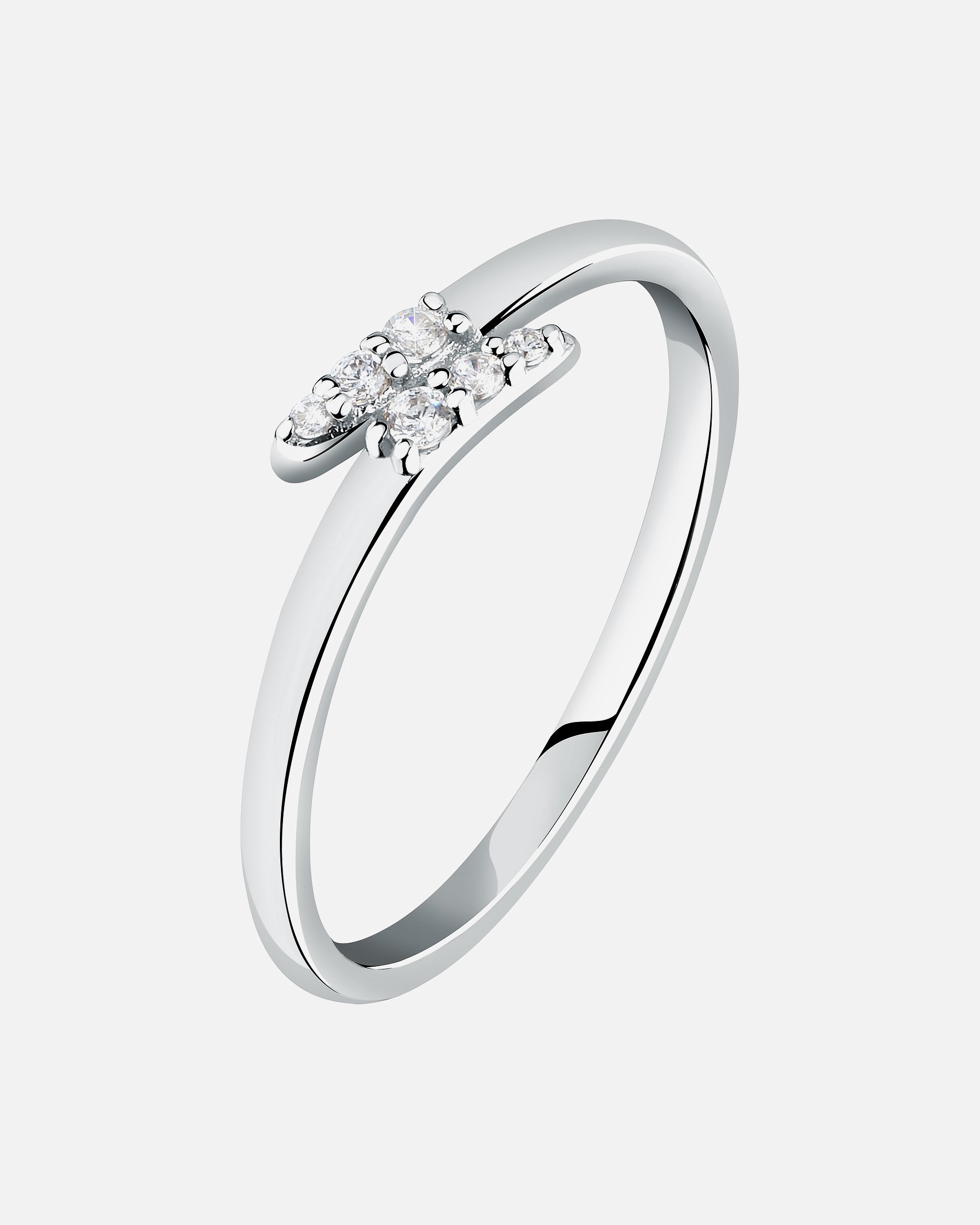 Bague pour Femme Live Diamond Bagues or blanc 56