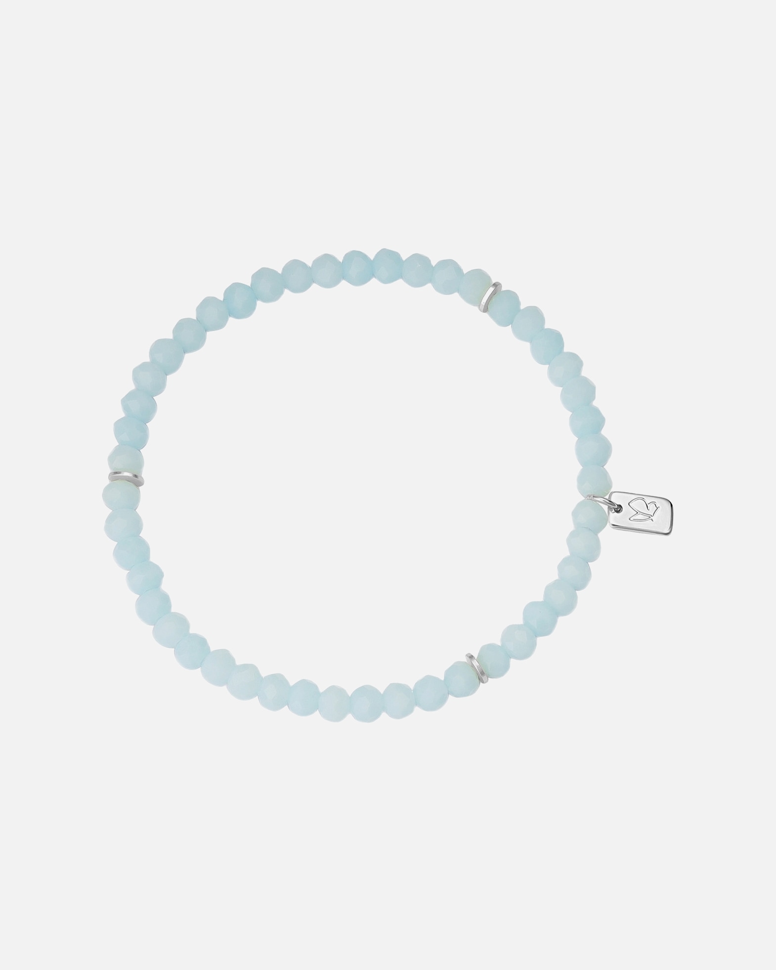 Bracelet pour Femme Glanzstücke München Bracelet en argent sterling en argent avec verre Réglable 16,0 - 22,0 cm