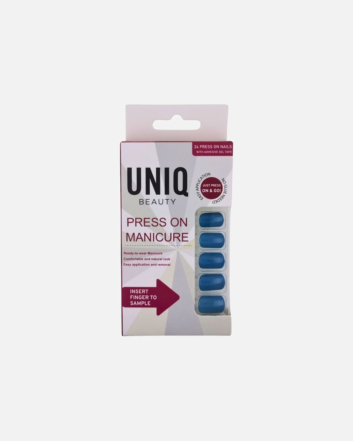Faux ongles pour Unisexe UNIQ Click On / Press On ongles manucure 24 Pièce