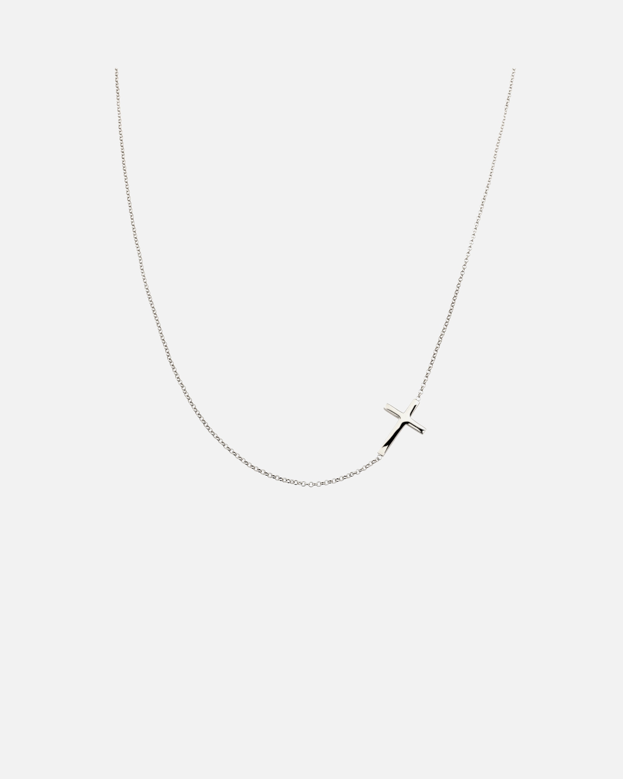 Collier pour Femme Elli Collier avec pendentif Croix 925 Sterling Silver silberfarben