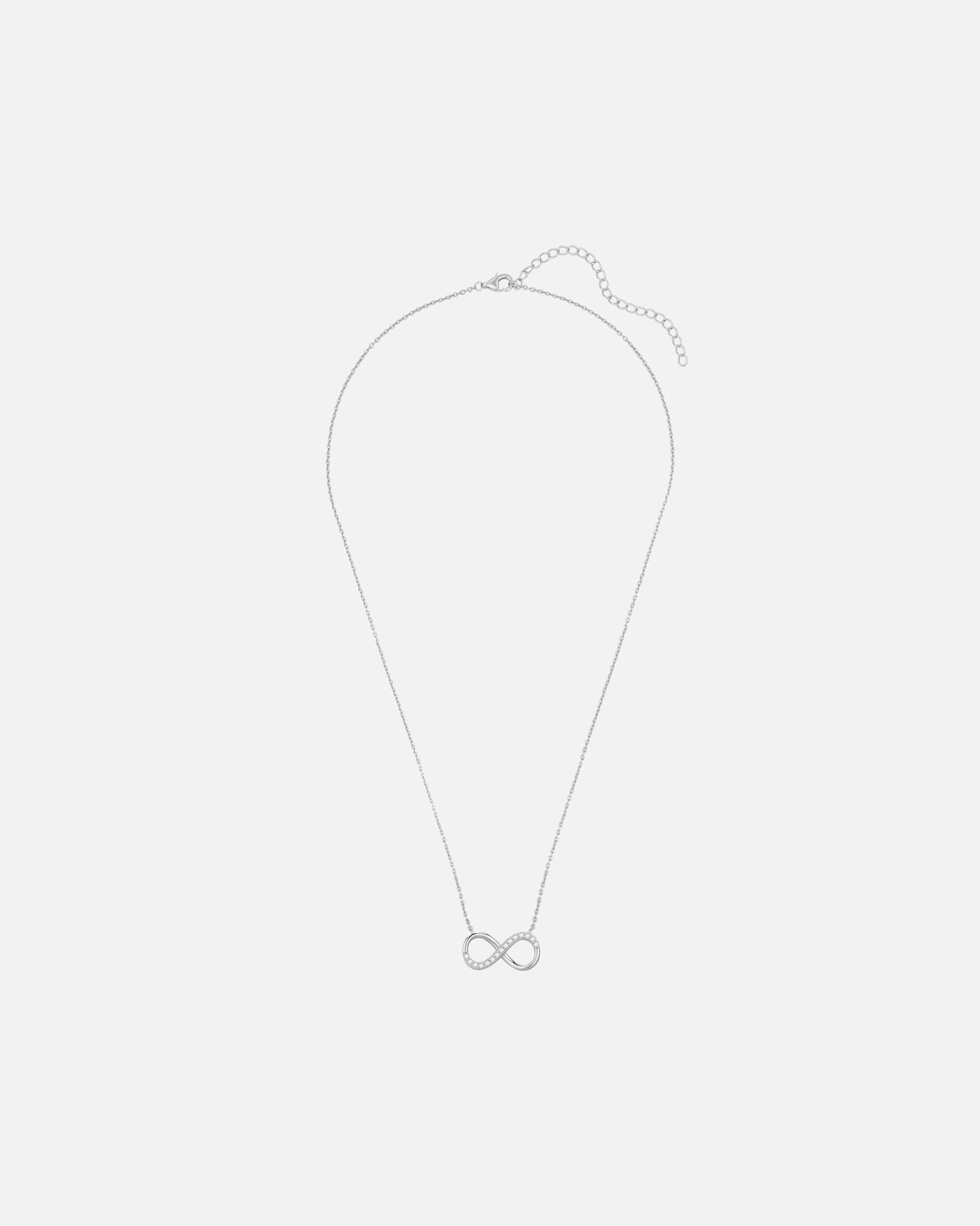 Collier pour Femme Rafaela Donata Chaîne en Argent sterling en Argent Chaîne de base 42,0 cm + extension 7,0 c