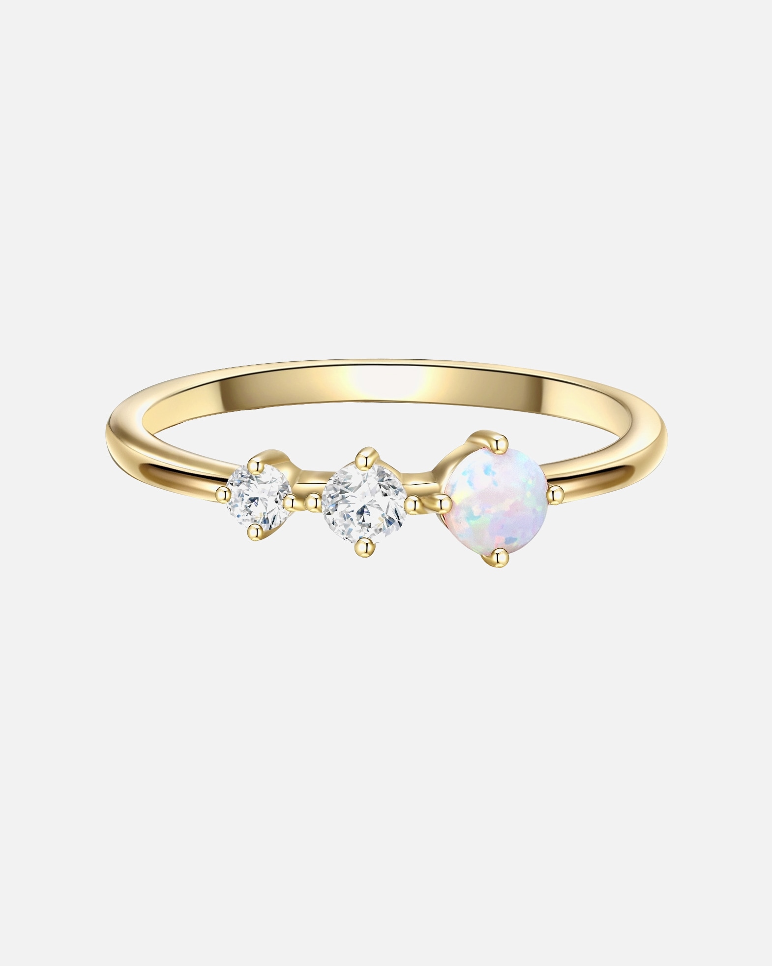 Bague pour Femme Glanzstücke München Bagues or jaune 56