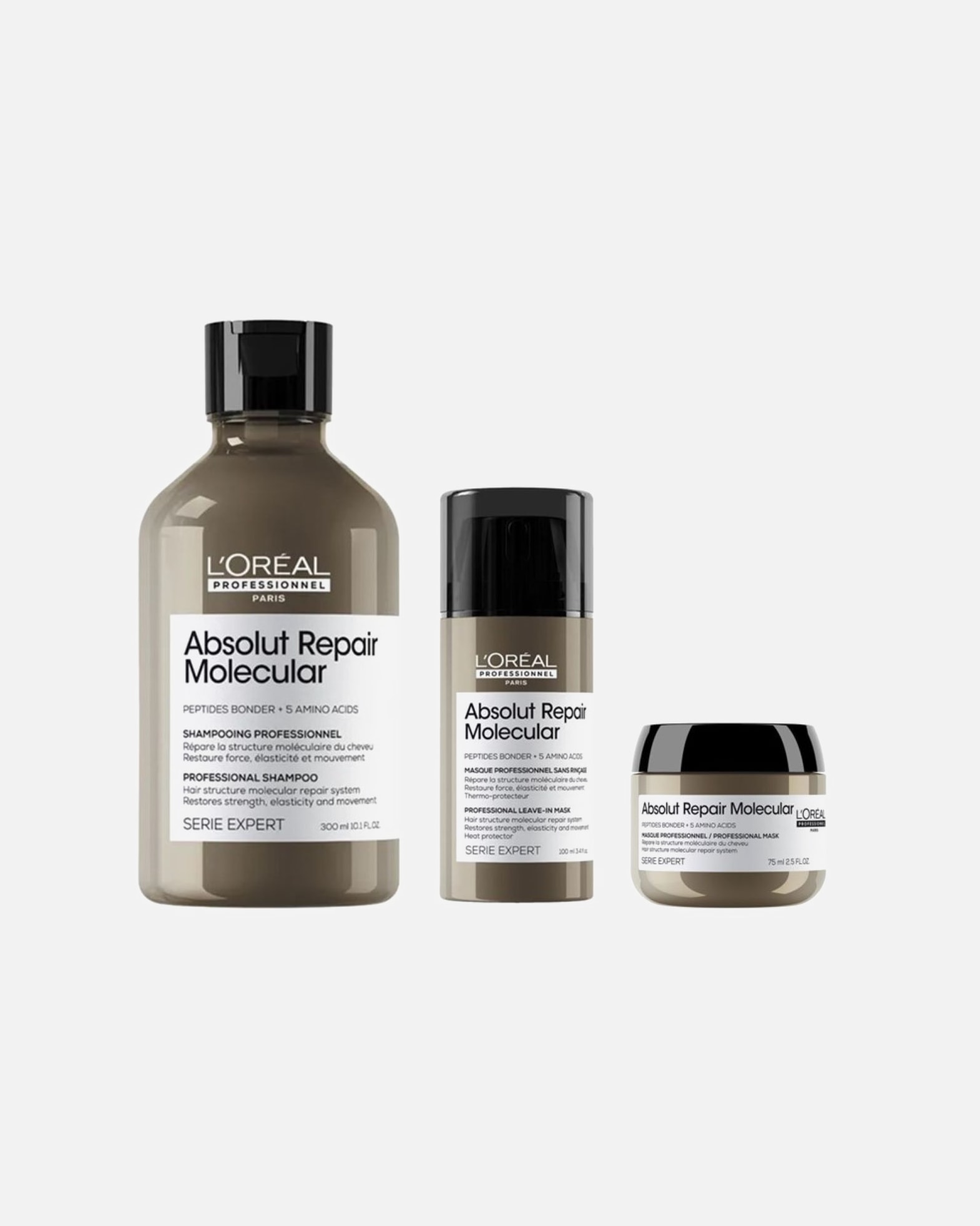 Coffret soin cheveux pour Femme L´Oréal Professionnel Paris Coffret Absolut Repair Molecular Leave-In 1 pièce