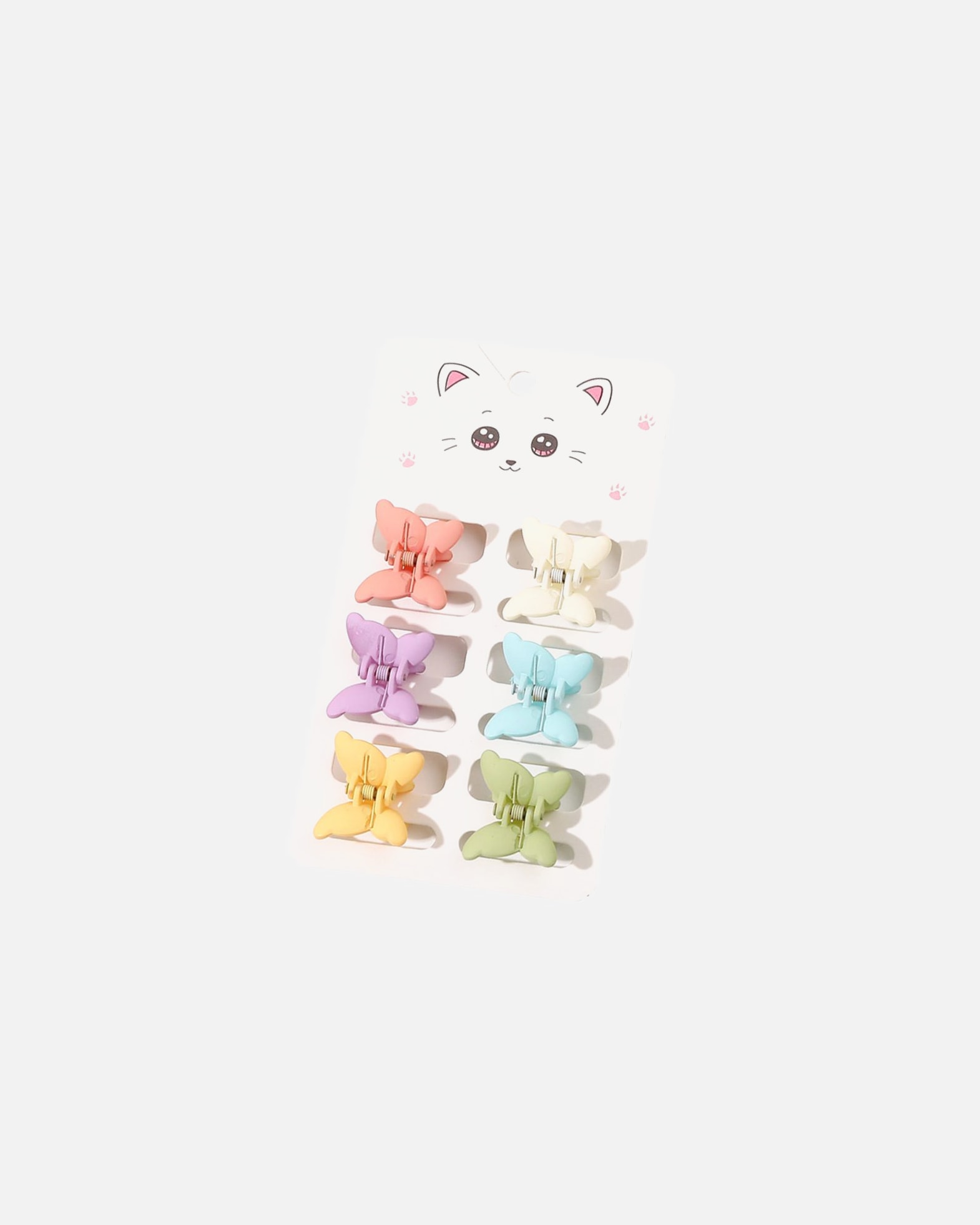 Pince à cheveux pour Homme SOHO SOHO Lala Mini Pinces à Cheveux - Fleurs Pastel (Lot de 6) SOHO Lala Mini Pinces à Cheveux - Papillons Pastel (Lot de 6)