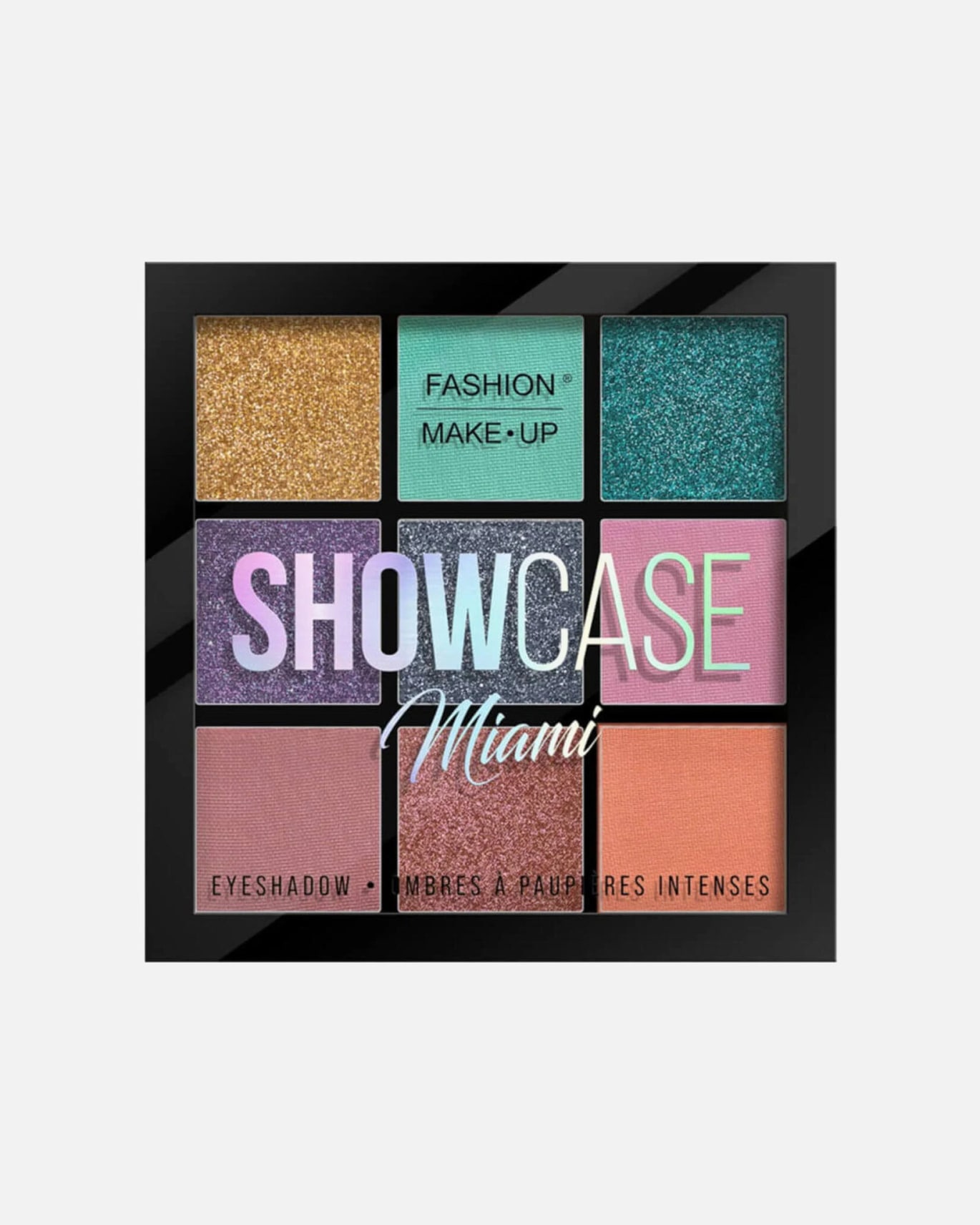 Ombre à paupières pour Unisexe FASHION MAKE-UP Default Brand Line Palette Ombres à Paupières Showcase 02 Miami