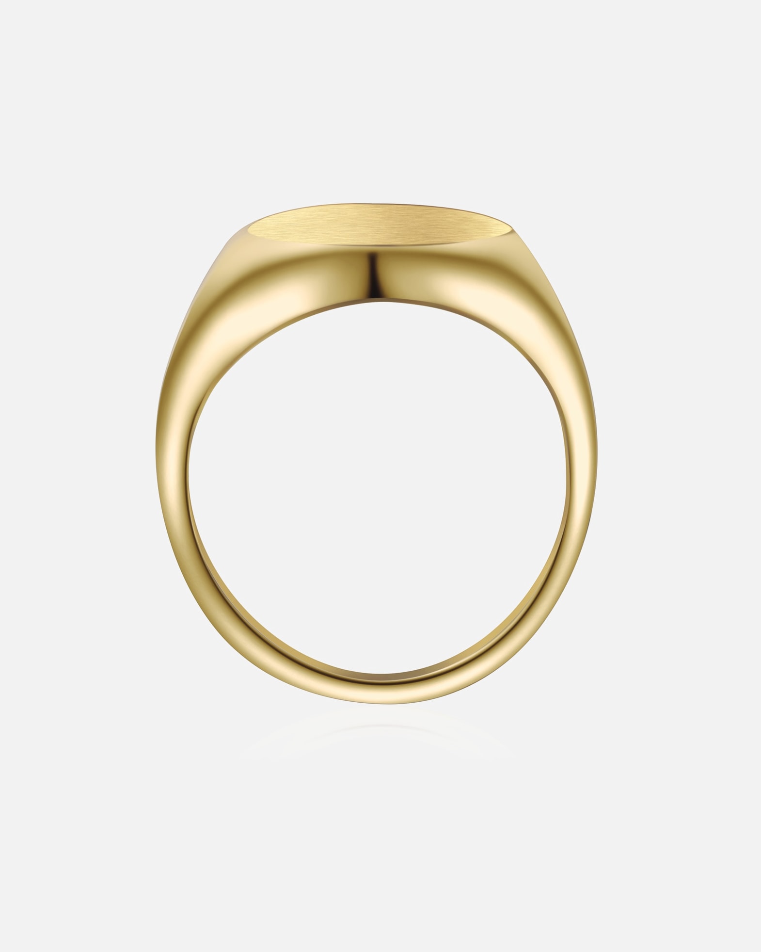 Bague pour Homme True Rebels Bague en Acier Inoxydable en or jaune 68