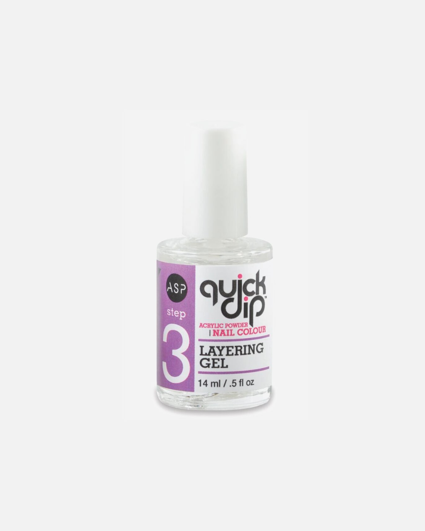 Kit de soins pour les ongles pour Unisexe ASP Default Brand Line Gel de Superposition Layering Gel Quick Dip 14 ml