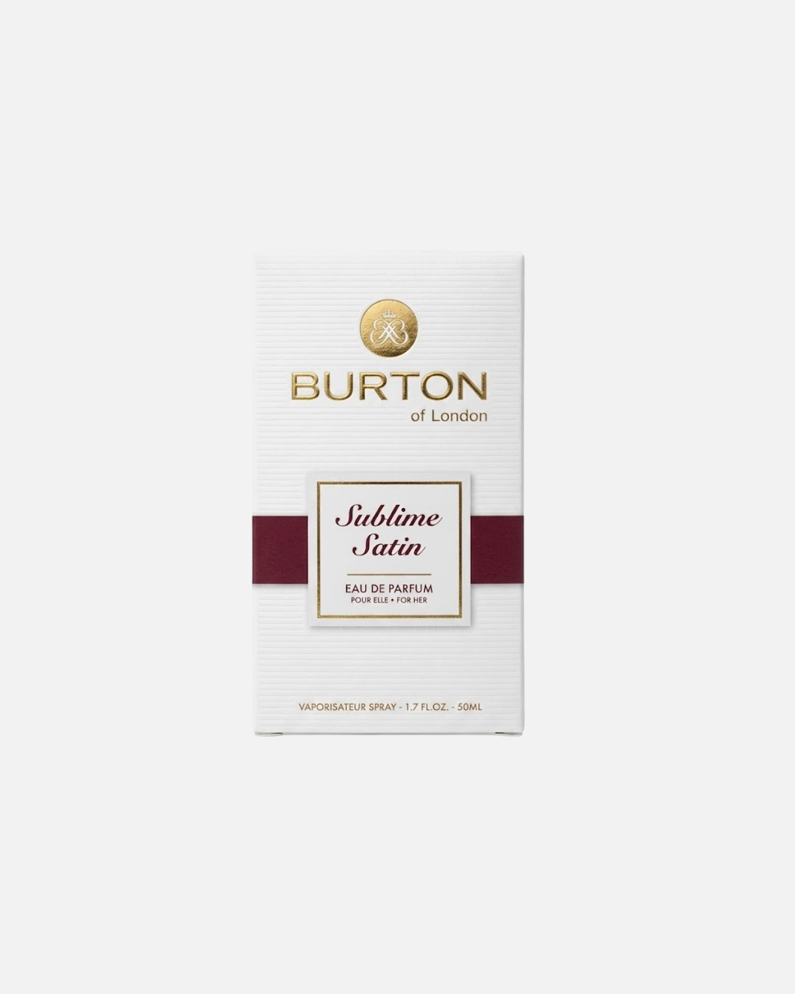 Eau de parfum pour Unisexe Burton Eau de Parfum Sublime Satin 50 ml