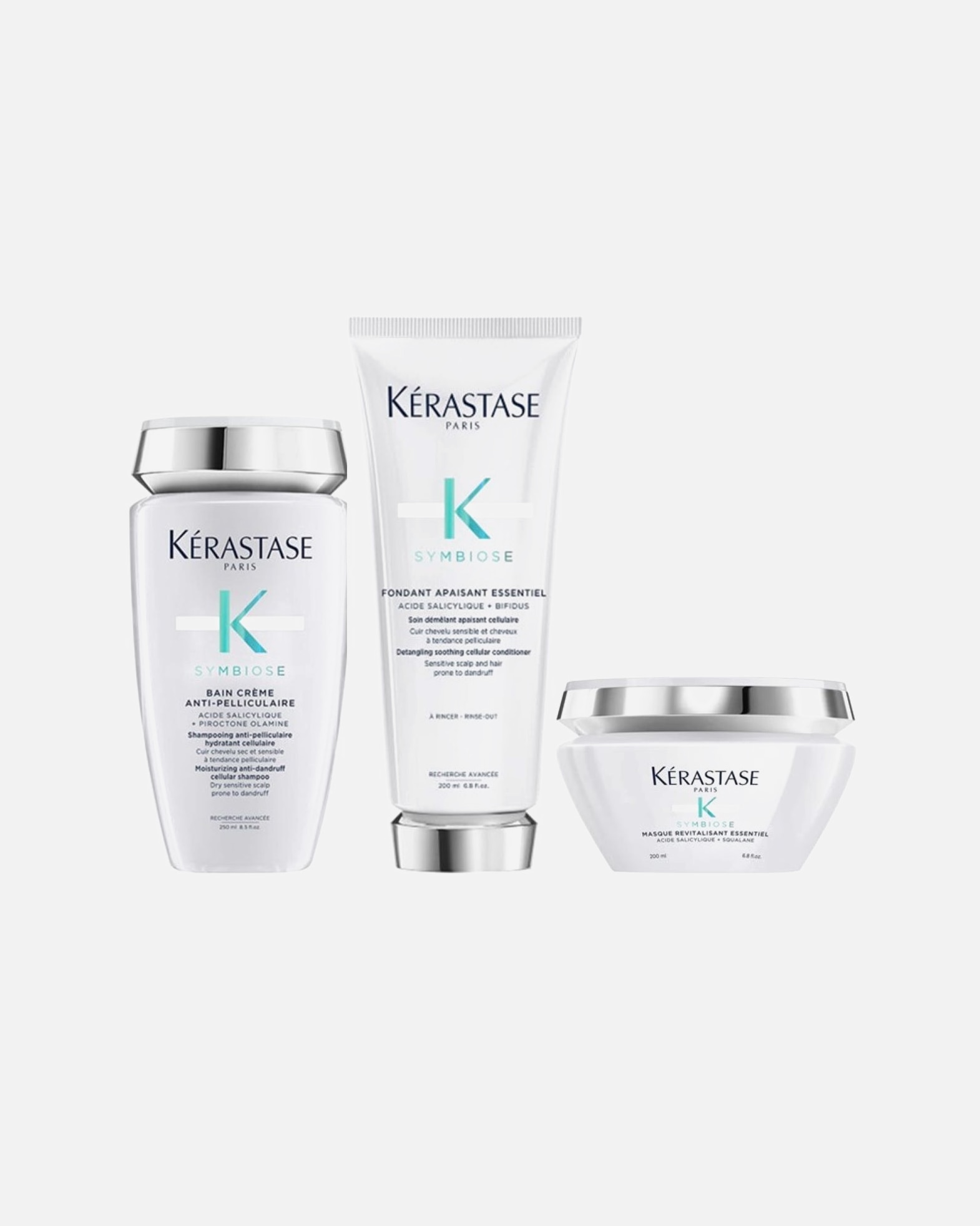 Coffret soin cheveux pour Femme Kérastase Symbiose 3er Set (Créme Bain / Fondant / Masque) 1 pièce