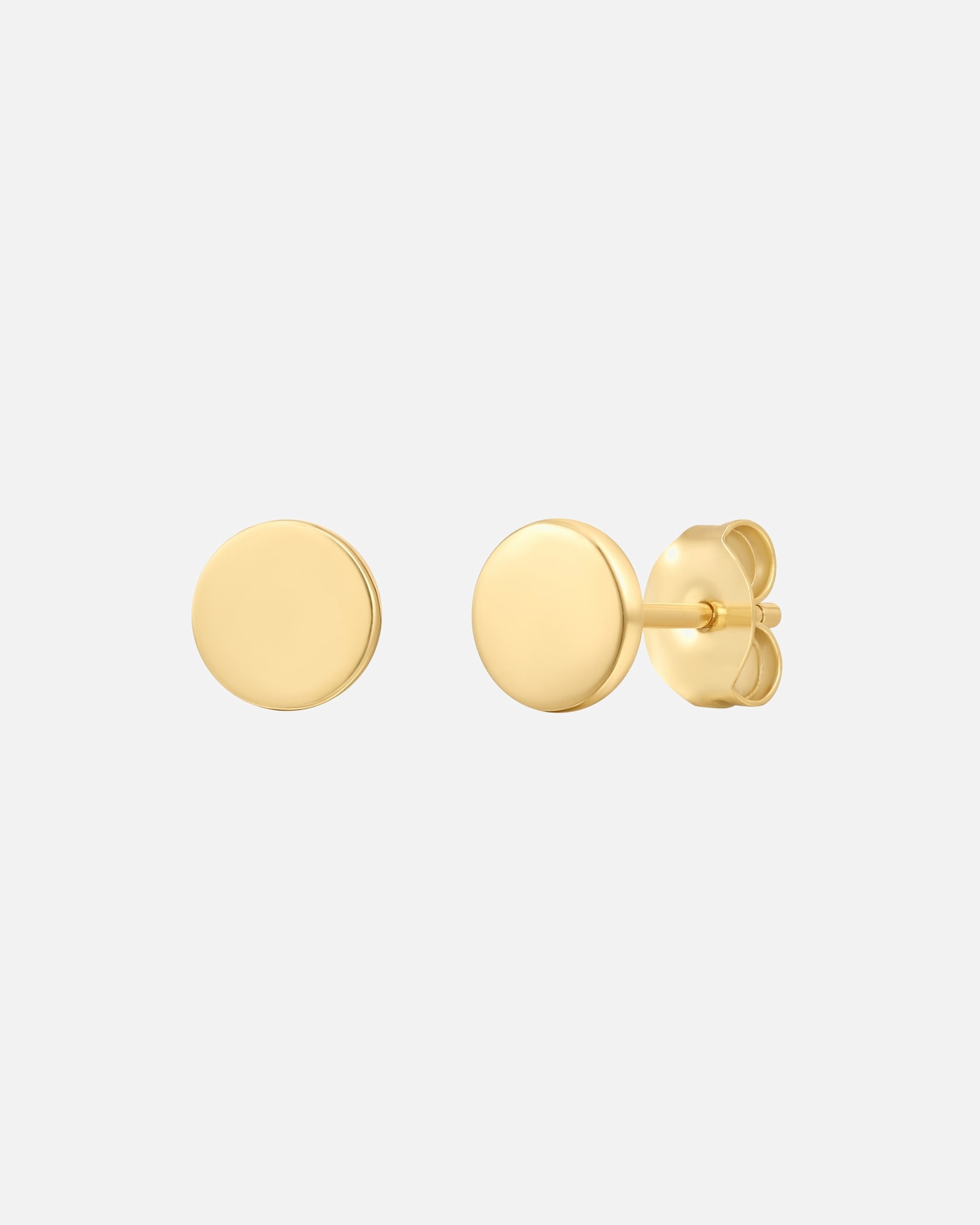 Boucles d'oreilles pour Femme Rafaela Donata Boucles d´oreilles en Argent sterling en Or jaune 6,1 mm