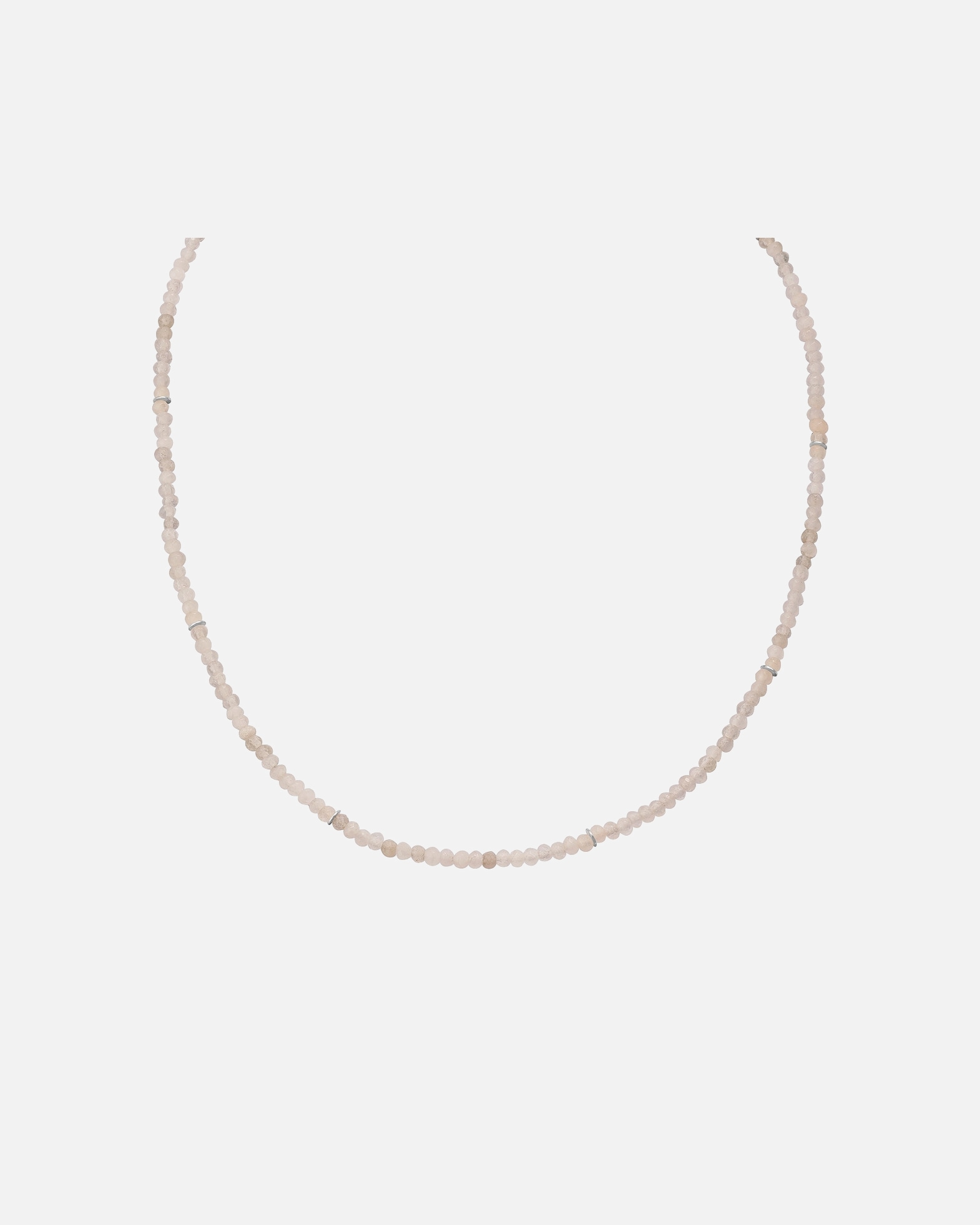 Collier pour Femme Glanzstücke München Collier en Argent Sterling en argent avec Chalcedon 40,0 cm Basiskette + 5,0 cm Verlängerung