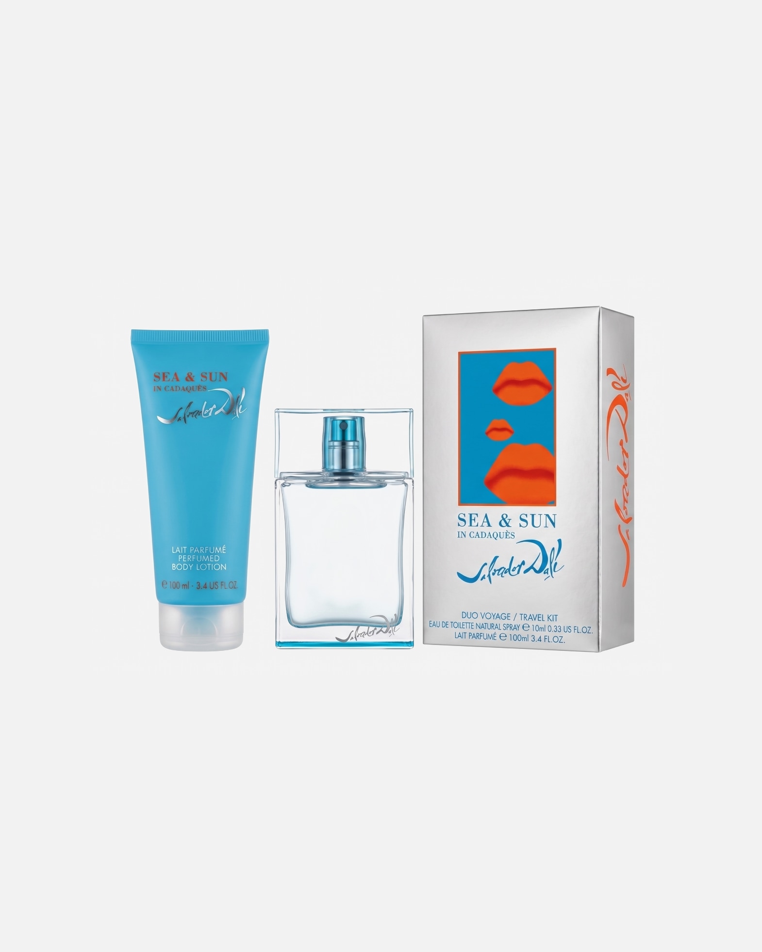 Coffret parfum pour Unisexe Salvador Dali Duo Voyage Sea & Sun In Cadaquès 2 Pièces