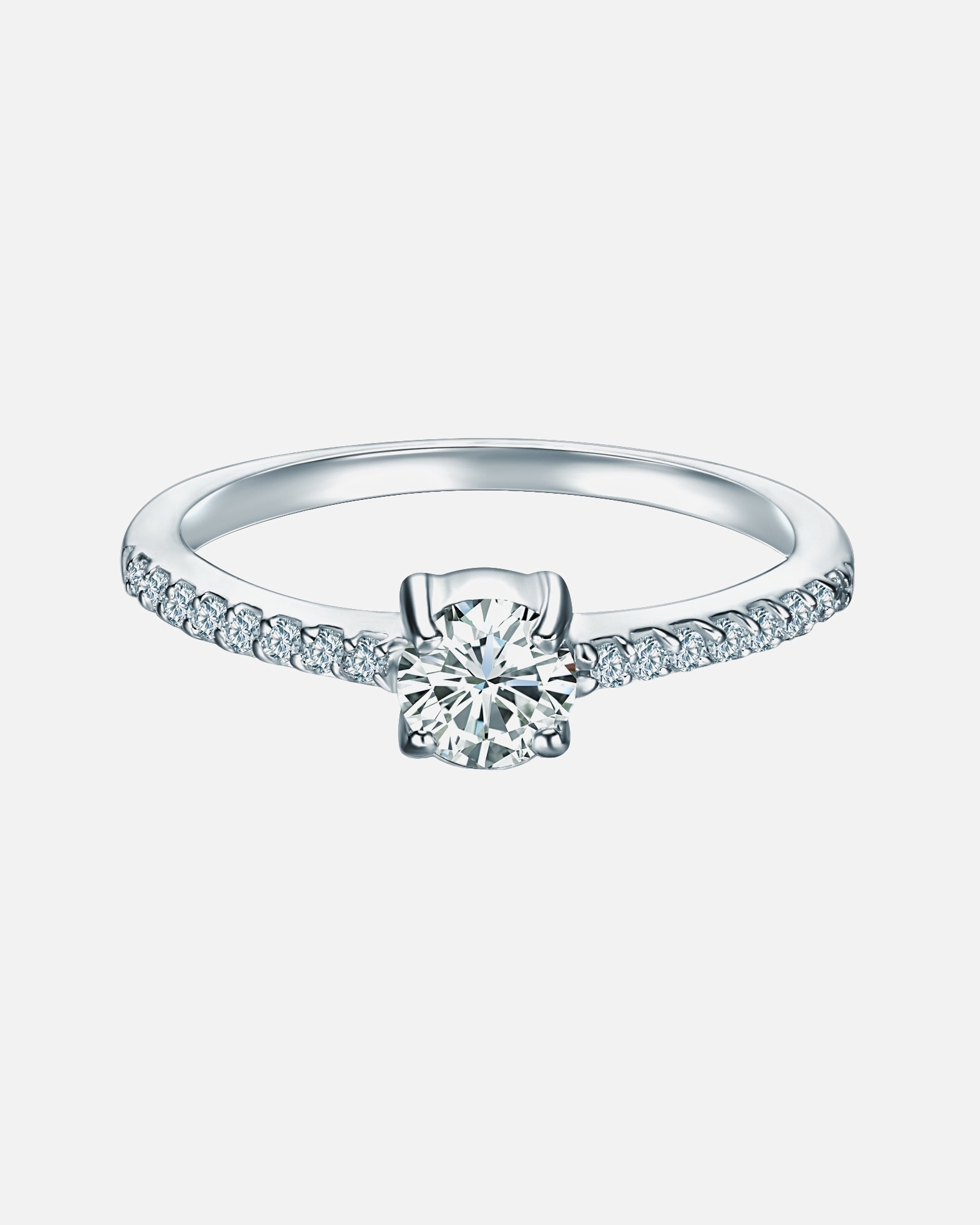 Bague pour Femme Trilani Bague en Argent sterling en Argent 57