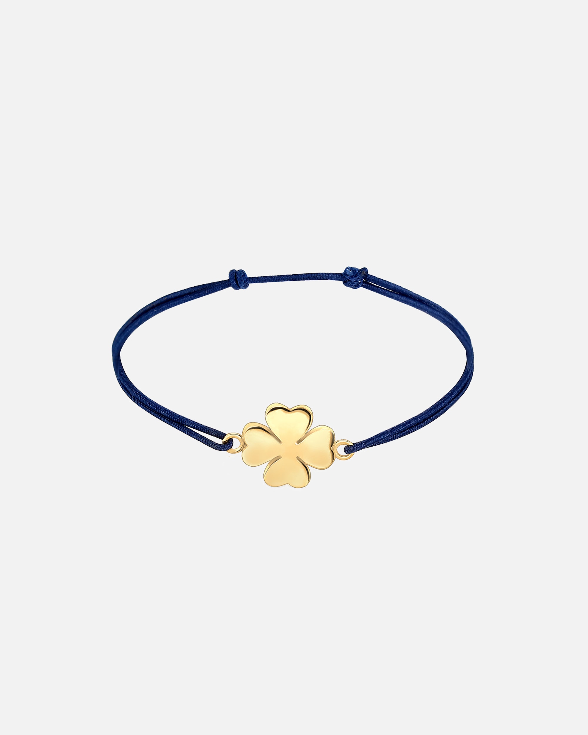 Bracelet pour Femme Elli Femmes Trèfle à quatre feuilles porte-bonheur en argent sterling 925 plaqué or rose 16