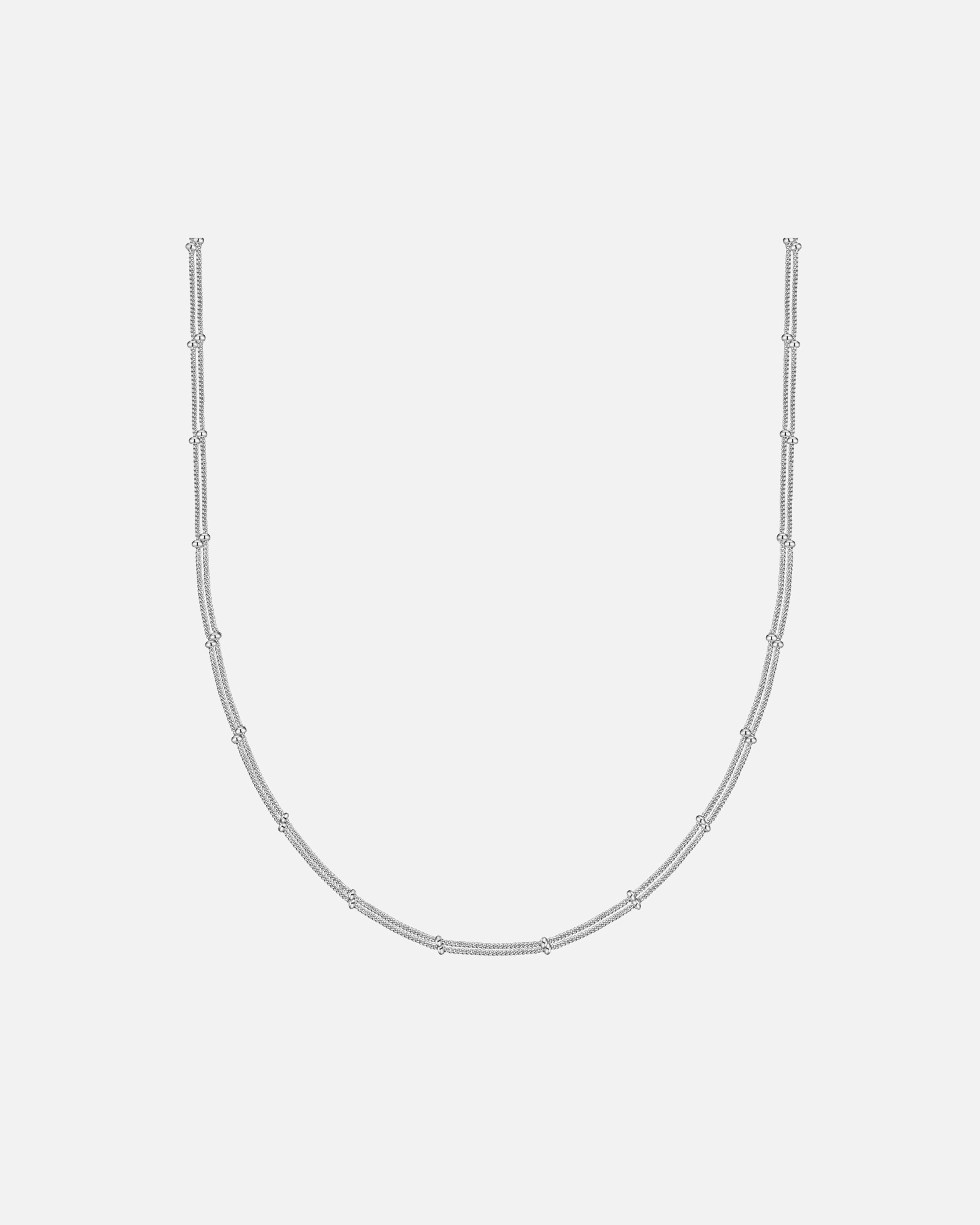 Collier pour Femme Glanzstücke München Collier en Argent Sterling en argent 40,0 cm Basiskette + 5,0 cm Verlängerung