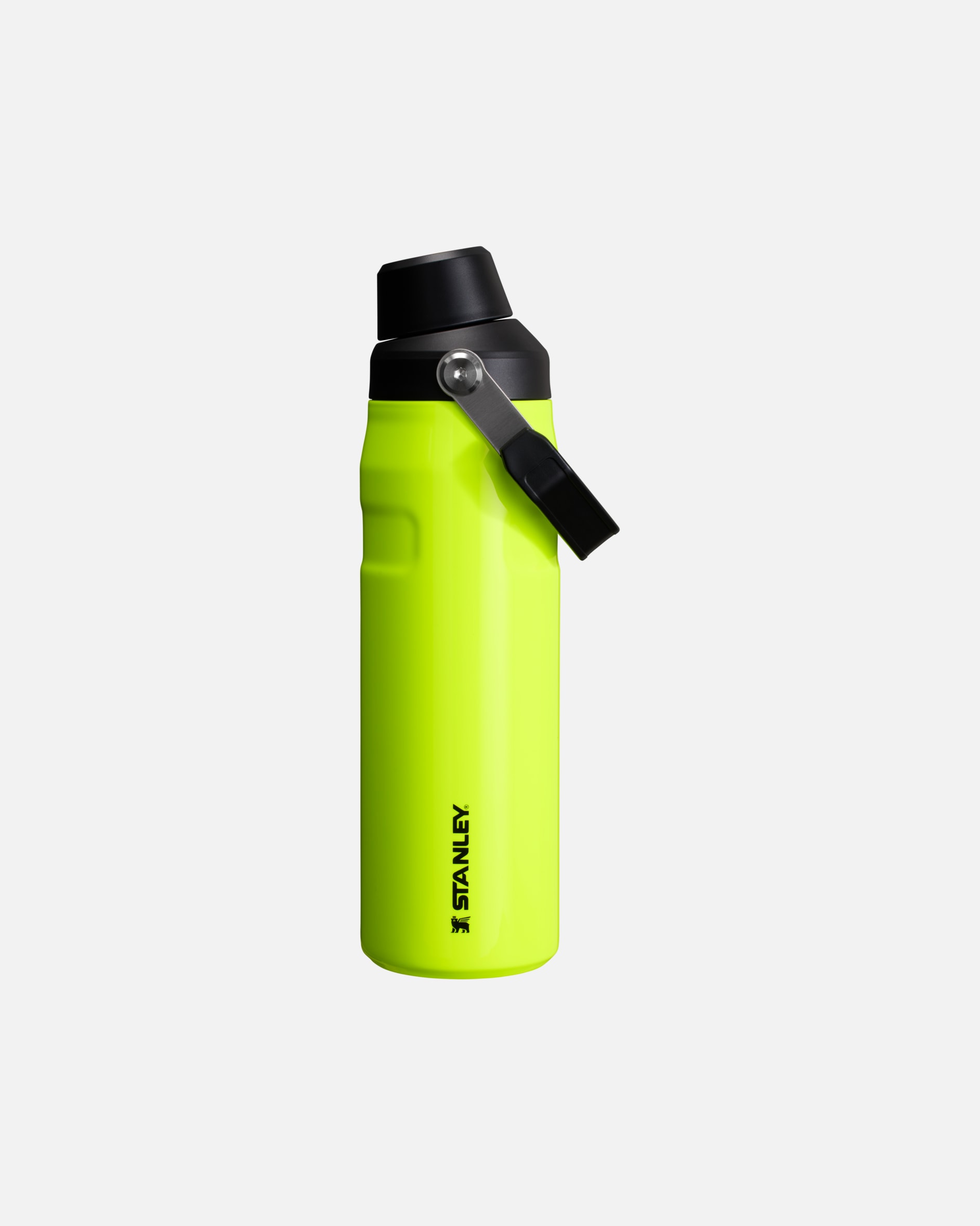 Gourde pour Unisexe Stanley 1913 Gourde d'eau Isotherme - 0,7L - THE ICEFLOW™ FAST FLOW BOTTLE Neon Yellow