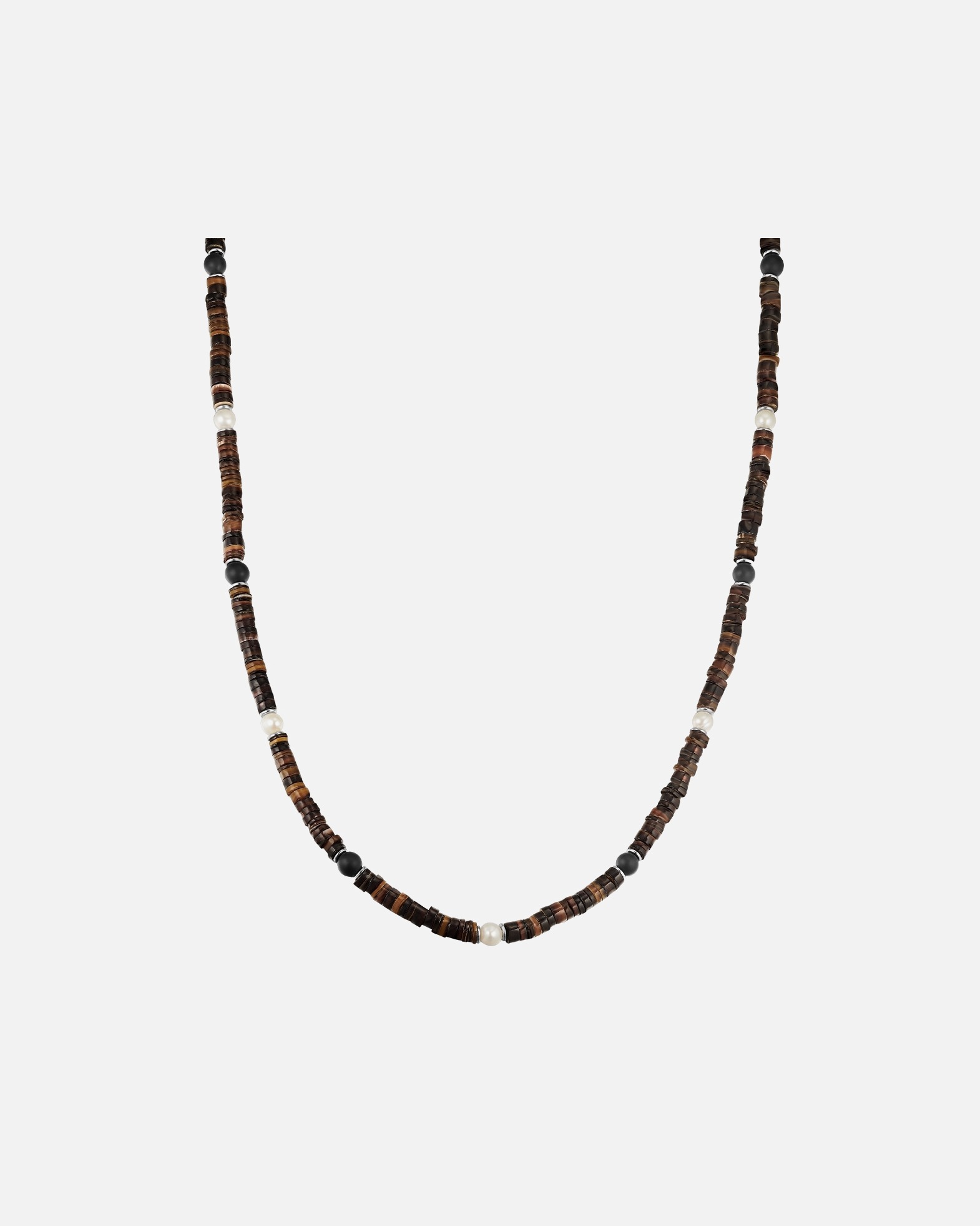 Collier pour Homme True Rebels Chaîne en Acier inoxydable en Argent Chaîne de base 50,0 + rallonge de 5,0 cm