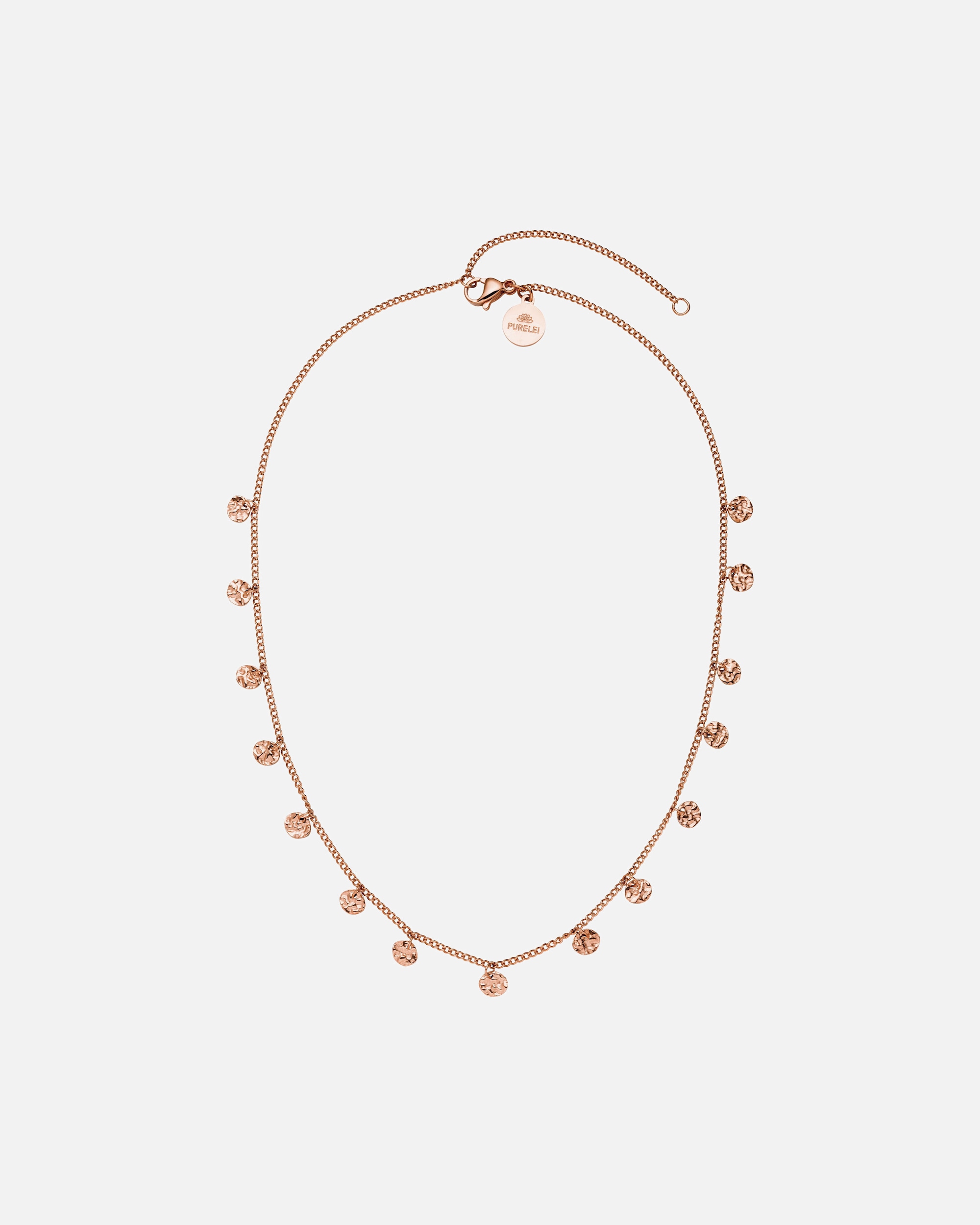 Collier pour Femme Purelei Malihini Collier 100% acier inoxydable Or Rose