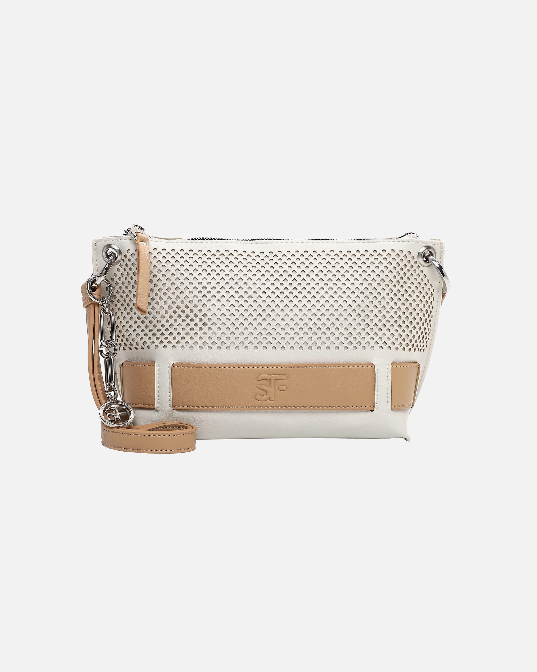 Sac Bandoulière pour Femme SURI FREY Sac À Bandoulière SFY Lilly Ecru