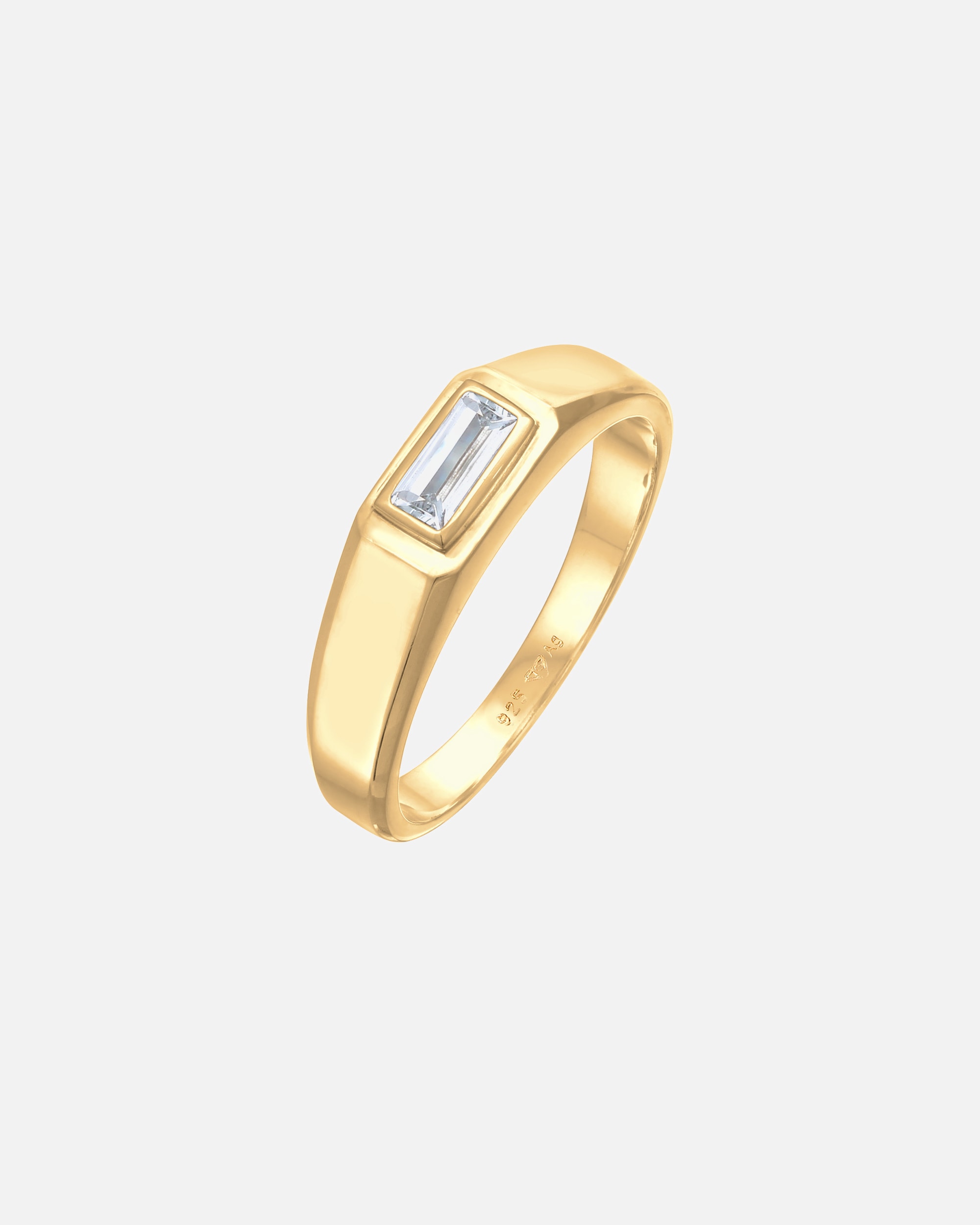 Bague pour Homme KUZZOI Hommes Topaze Simple Élégant Argent 925 60