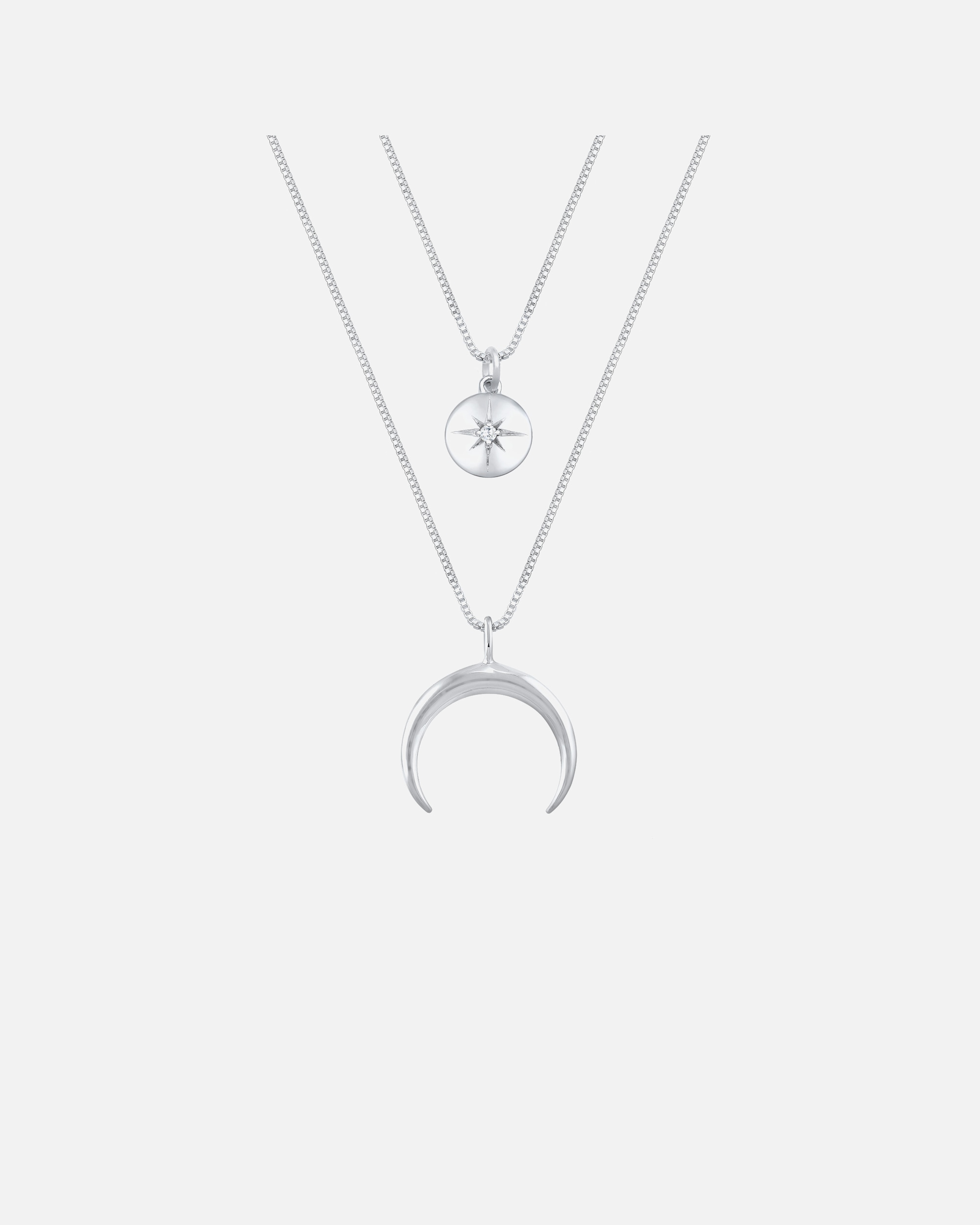 Collier pour Femme Elli Femme - (925/1000) Argent Cristal de Zircone silberfarben