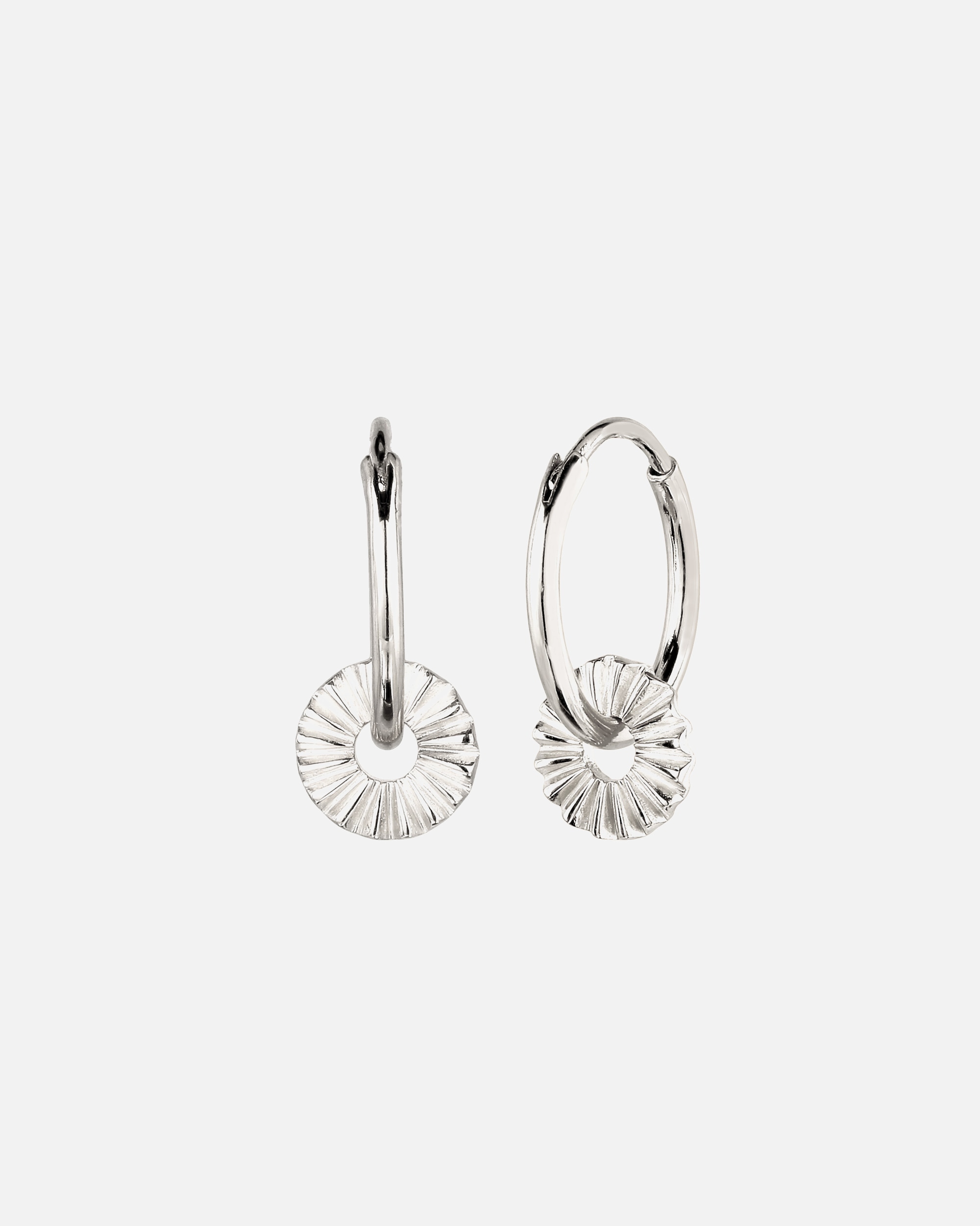 Boucles d'oreilles pour Femme Elli Créole Soleil 925 Sterling Silver silberfarben