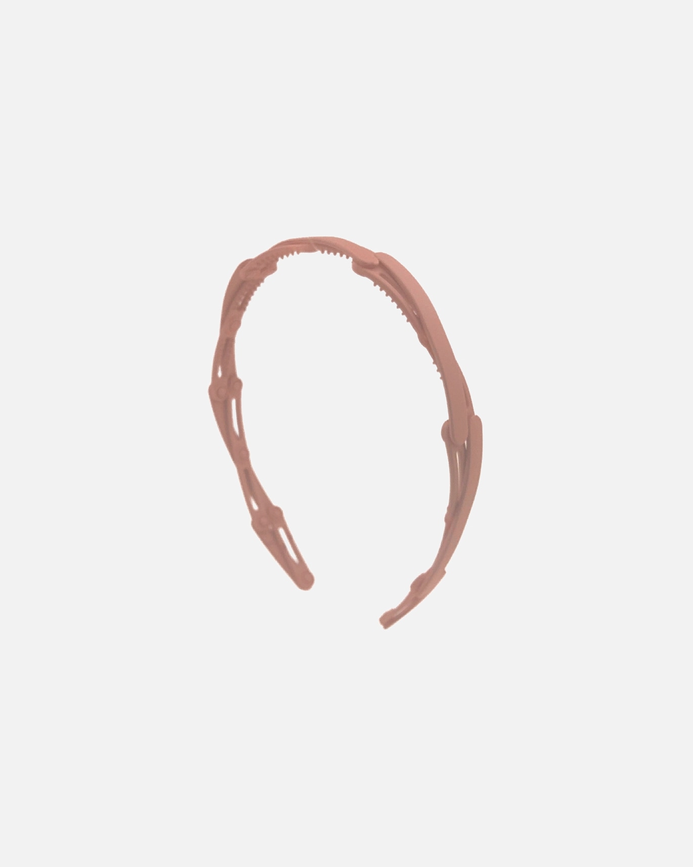 Serre-tête pour Femme SOHO SOHO Serre-tête Pliable Rose Beige - Accessoire Cheveux Pratique et Compact SOHO Serre-tête Pliable Rose Beige - Accessoire Cheveux Pratique et Compact