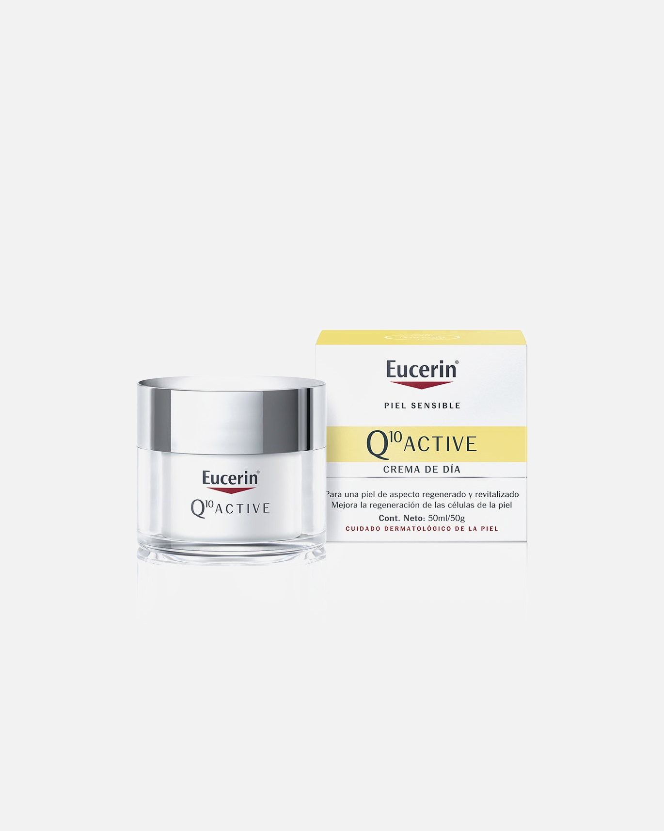 Soin anti-âge pour Unisexe Eucerin Crème de jour anti-rides Q10 ACTIVE pour peaux sèches 50 ml
