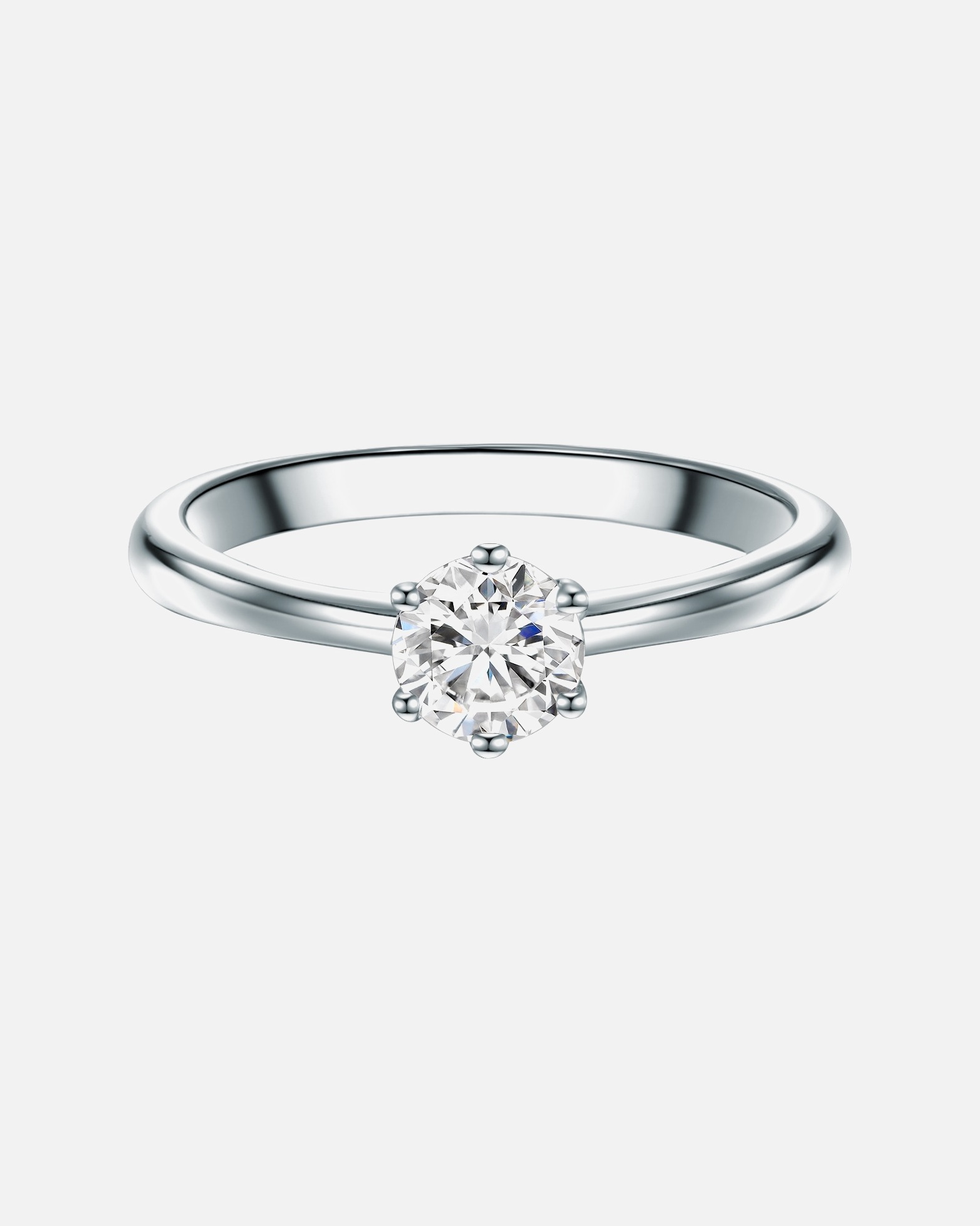 Bague pour Femme Trilani Bague en Argent sterling en Argent 60