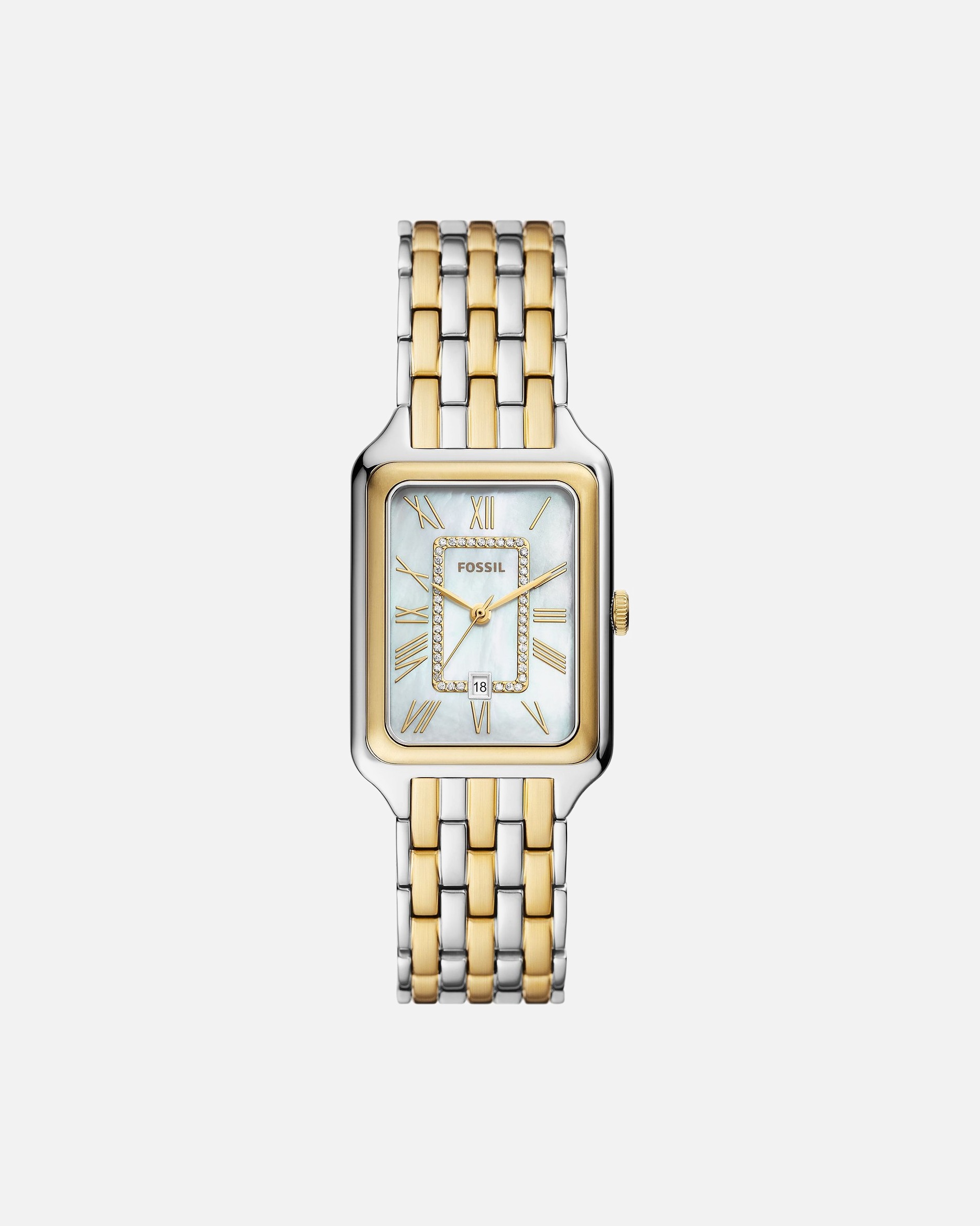 Montre pour Femme Fossil Montres bicolore