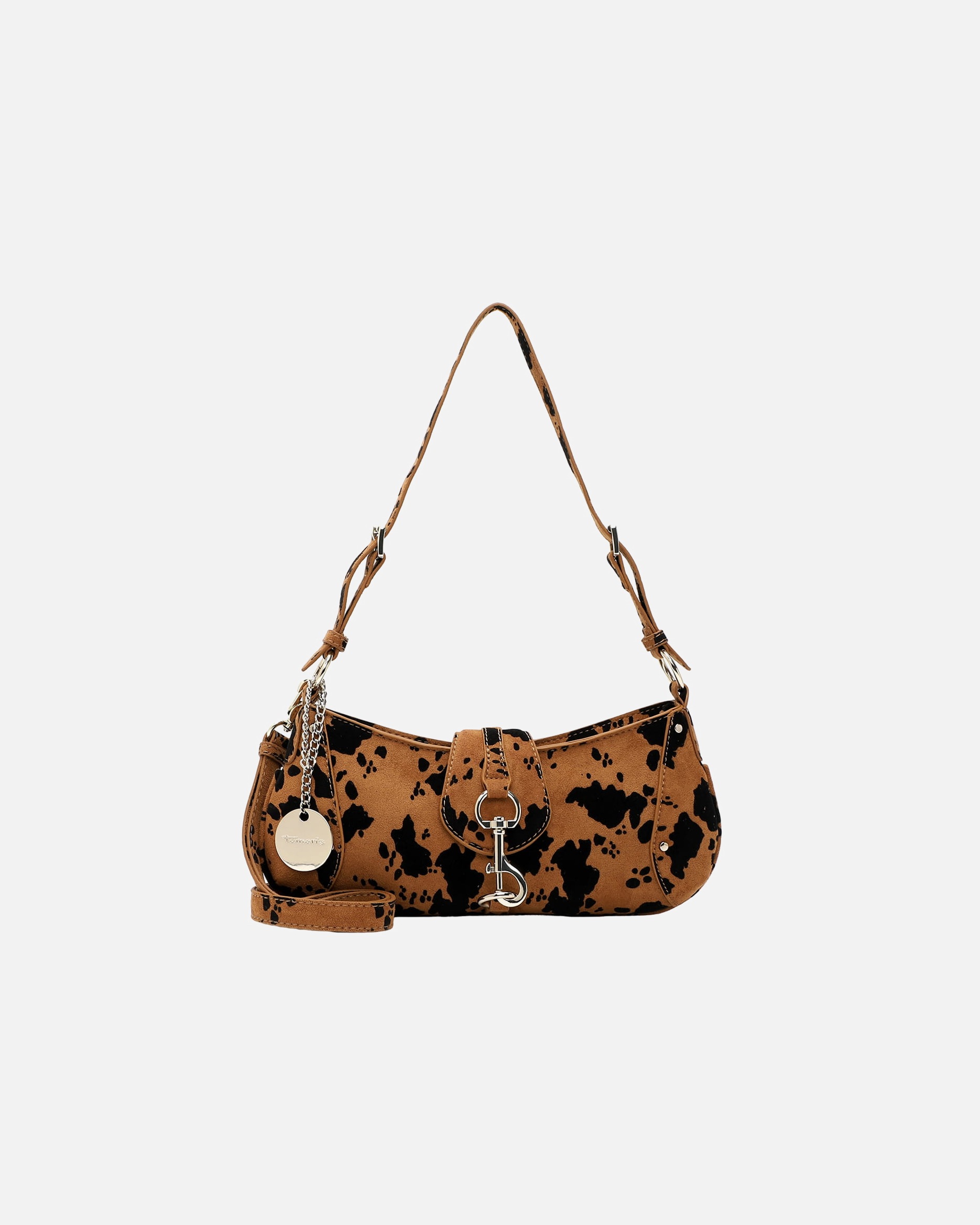 Sac pour Femme Tamaris Poche TAS Marina Suede cognac/black 701