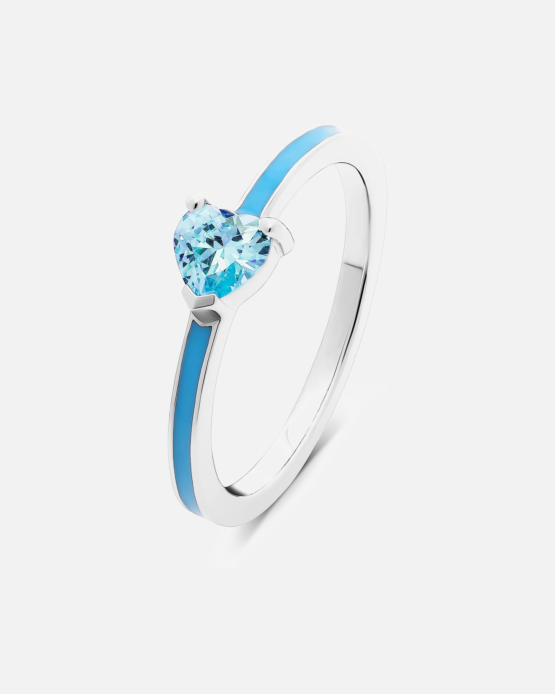 Bague pour Femme Jette Bagues rose, argent 53