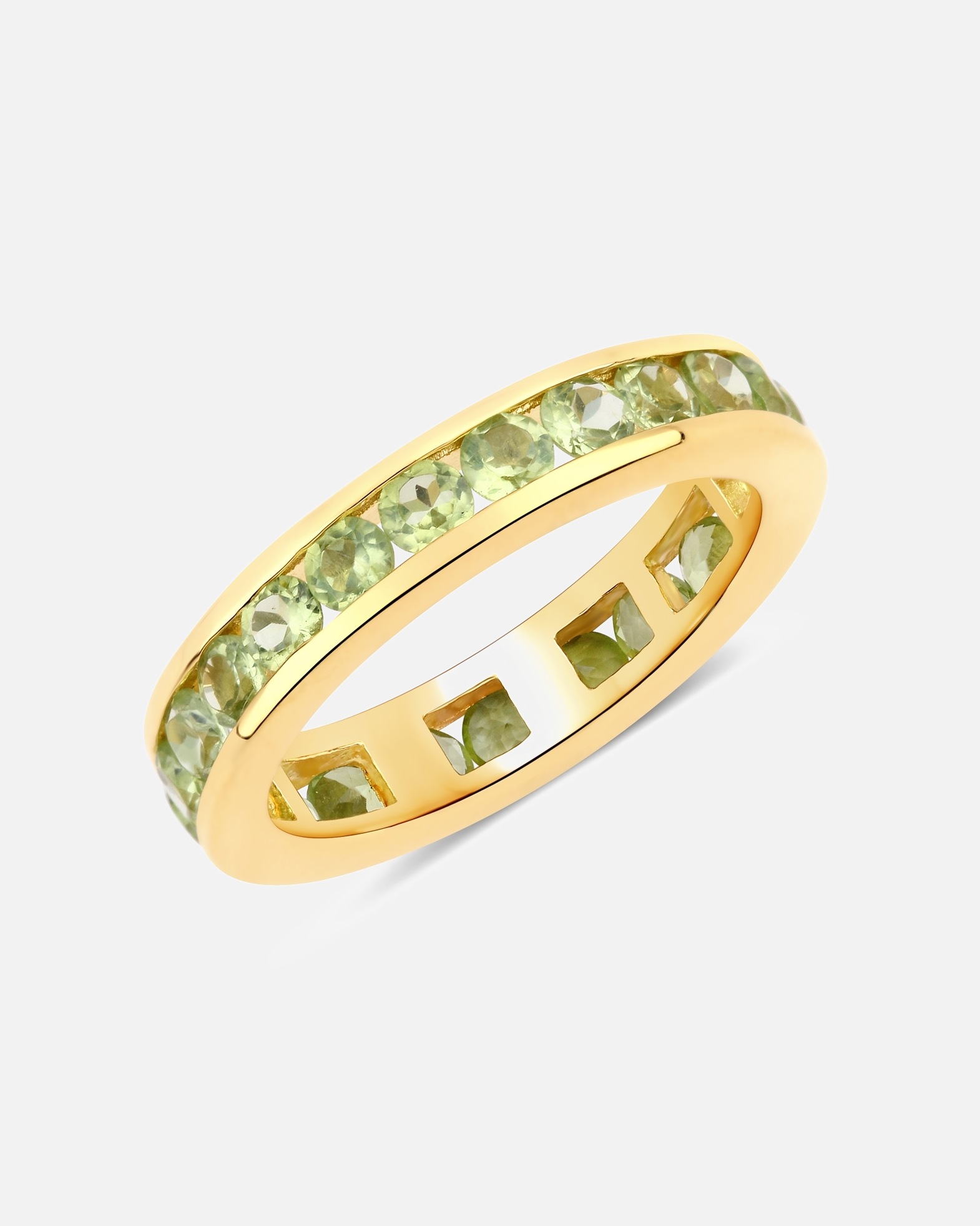 Bague pour Femme Rafaela Donata Bague Argent sterling Vert en Or jaune 50