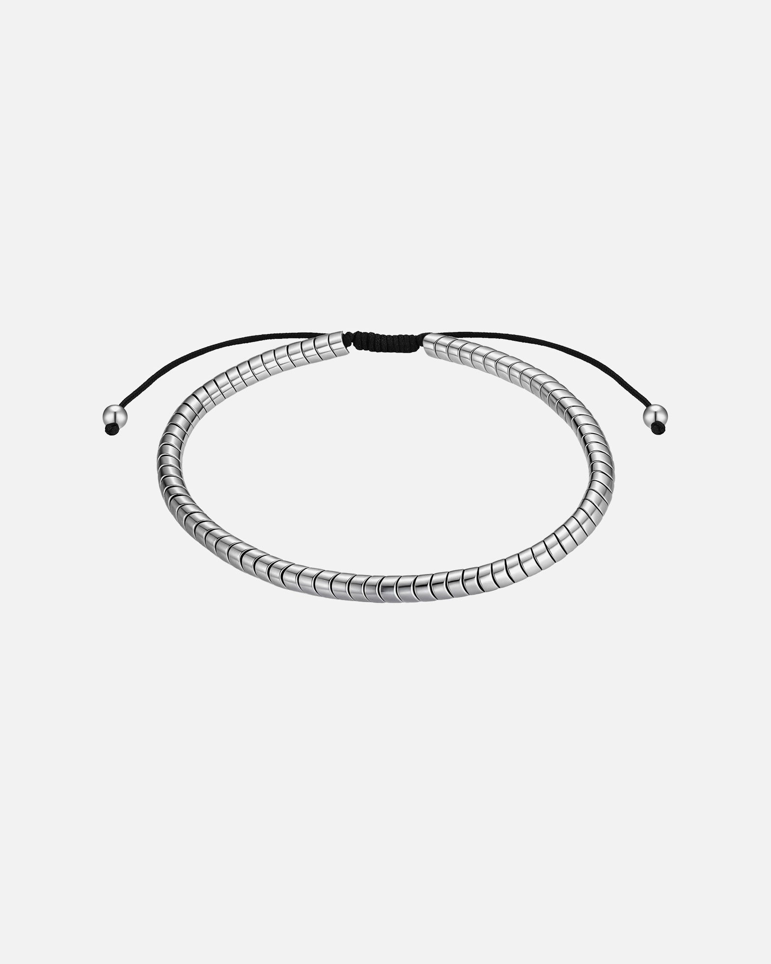 Bracelet pour Homme True Rebels Bracelet en acier inoxydable en argent Réglable 19,0 - 23,0 cm