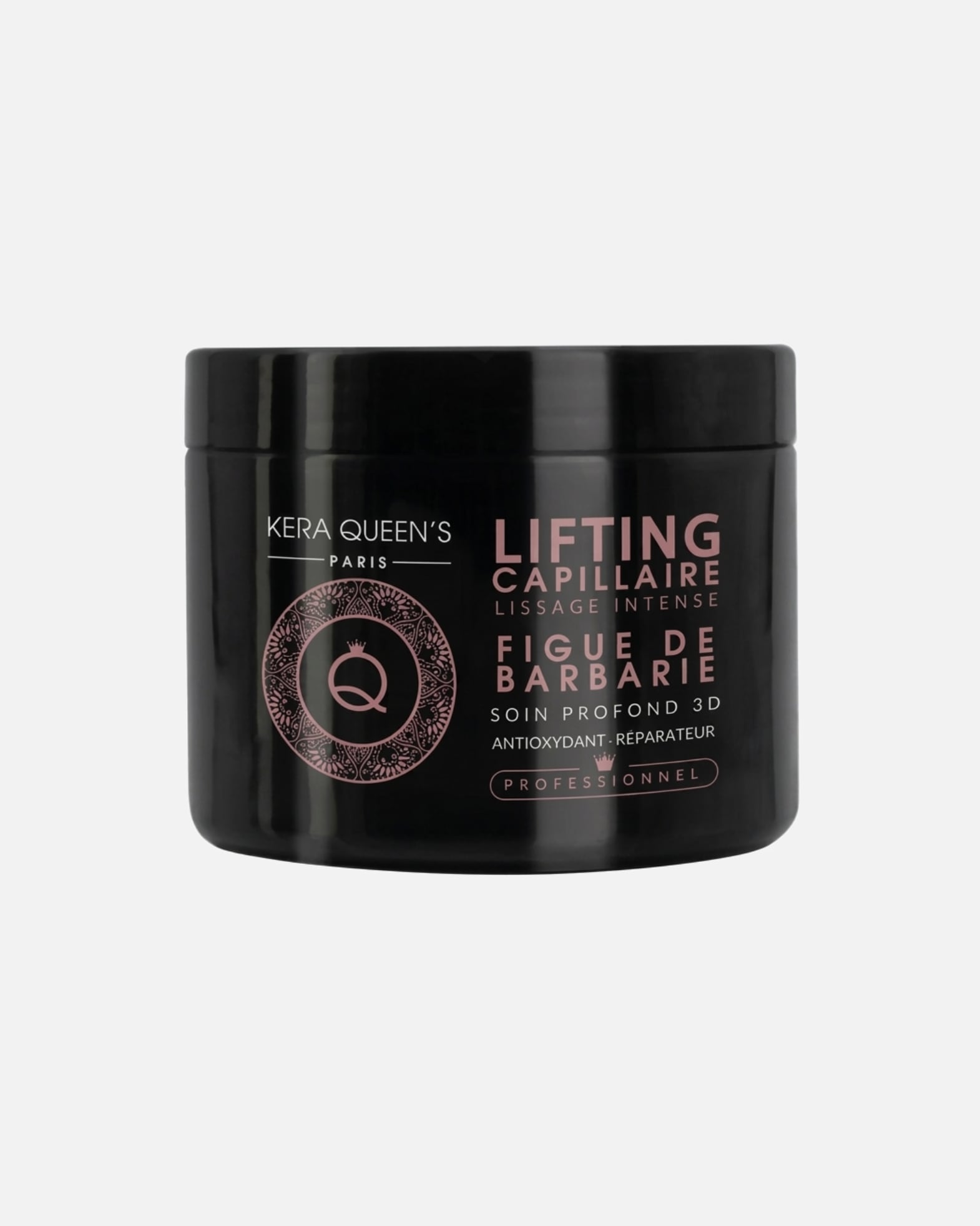 Masque capillaire pour Unisexe Kera Queen's Default Brand Line Masque Lifting Capillaire Intense Soin Profond 3D Figue de Barbarie Masque Lifting Capillaire Intense Soin Profond 3D Figue de Barbarie - 500 ml
