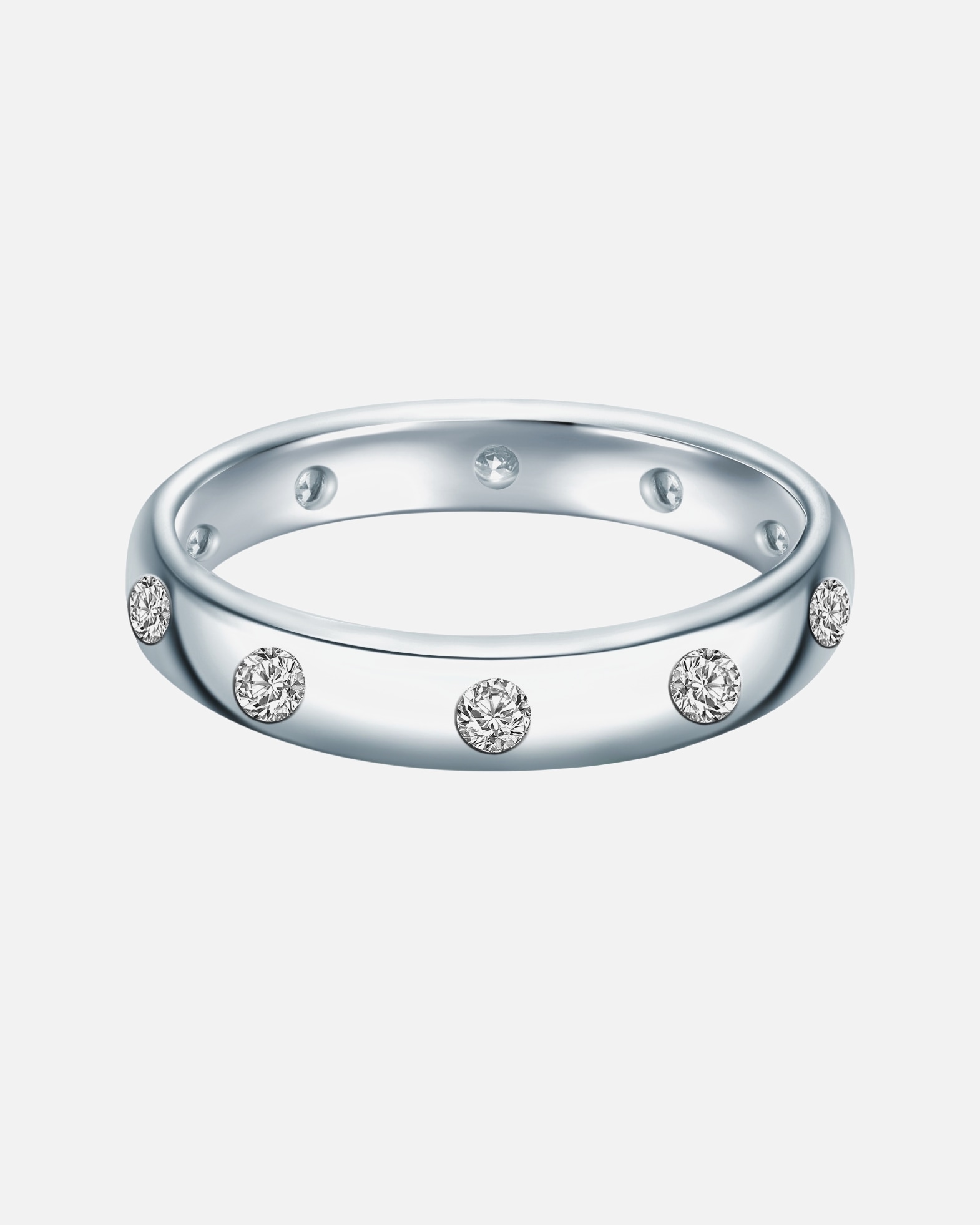 Bague pour Femme Trilani Bague en Argent sterling en Argent 50