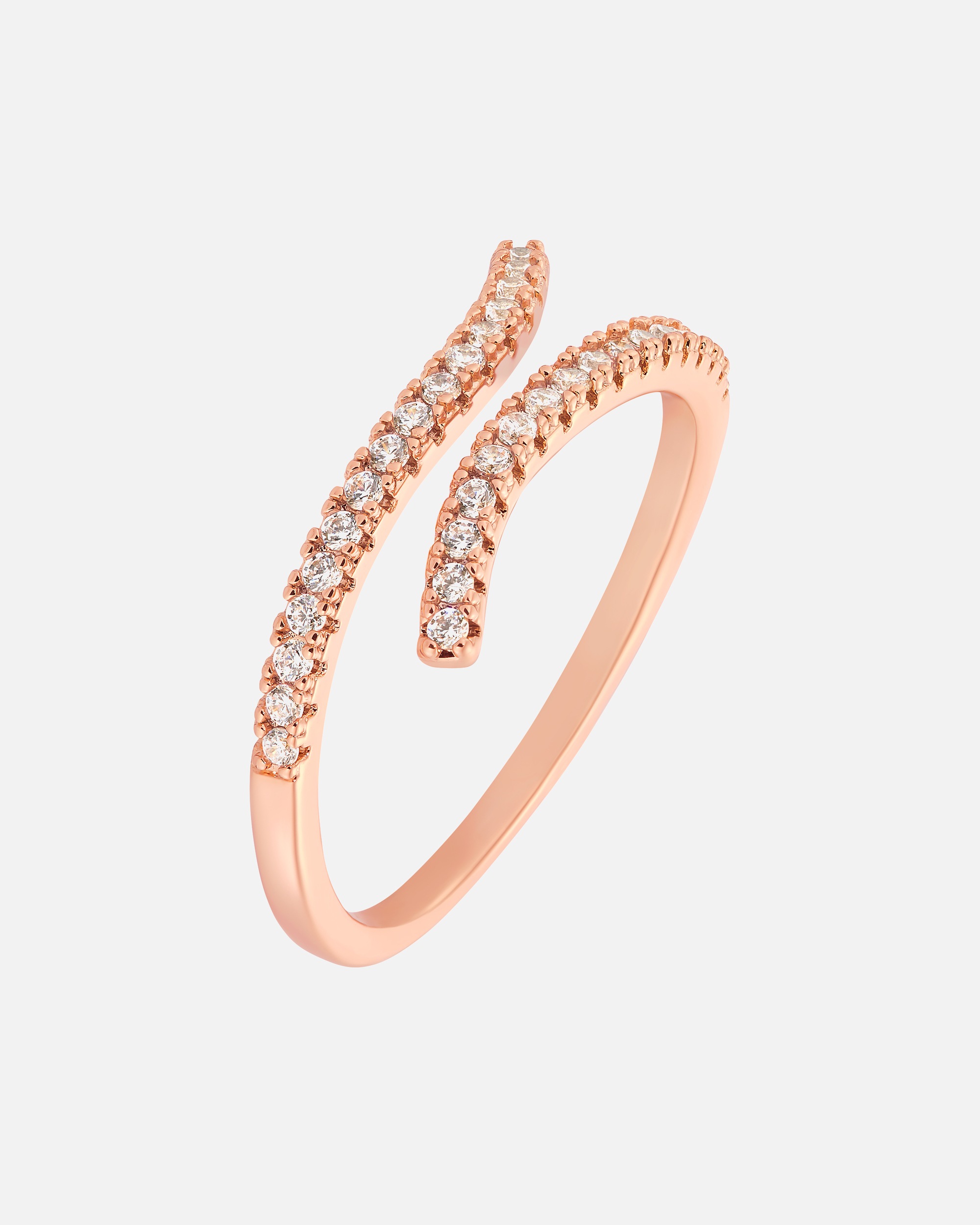 Bague pour Femme Heideman Bague Miranda couleur or rose 50 (15.9)