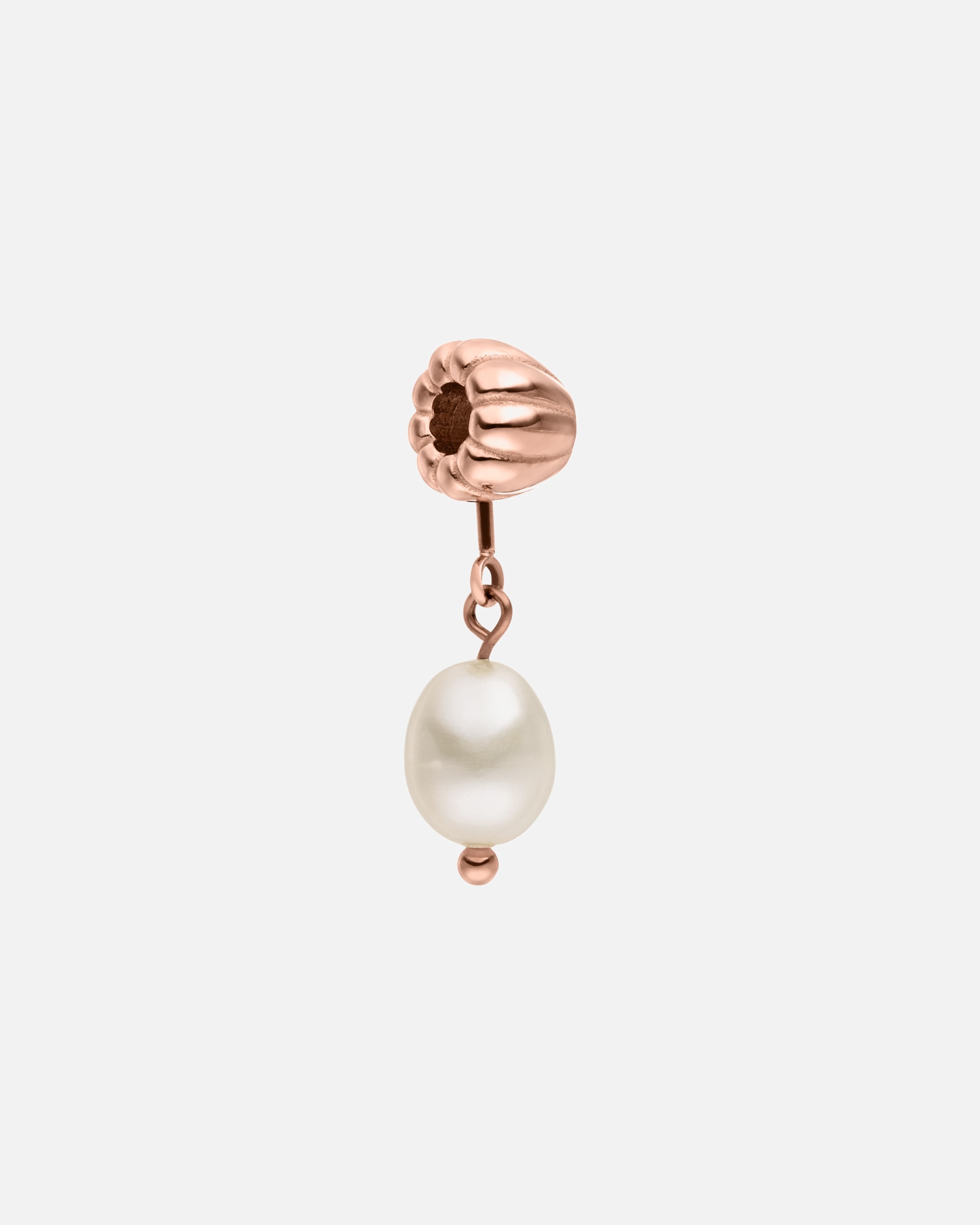 Pendentif pour Unisexe Purelei LEI Pearl Breloque 100% acier inoxydable Or Rose