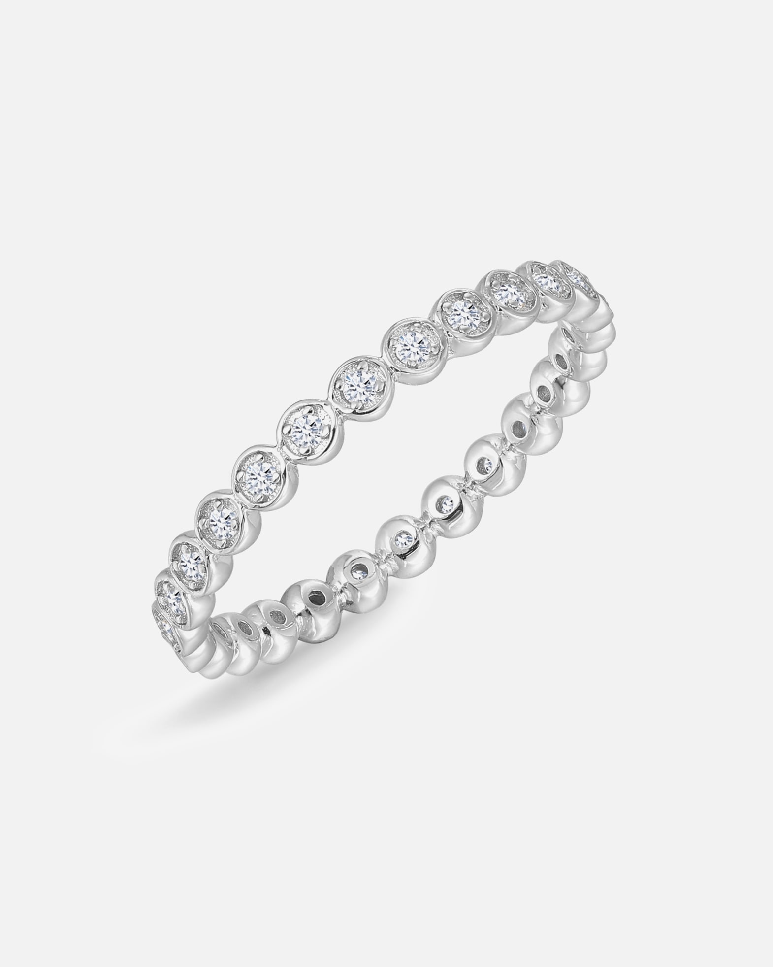 Bague pour Femme Trilani Bague en Argent sterling en Argent 54