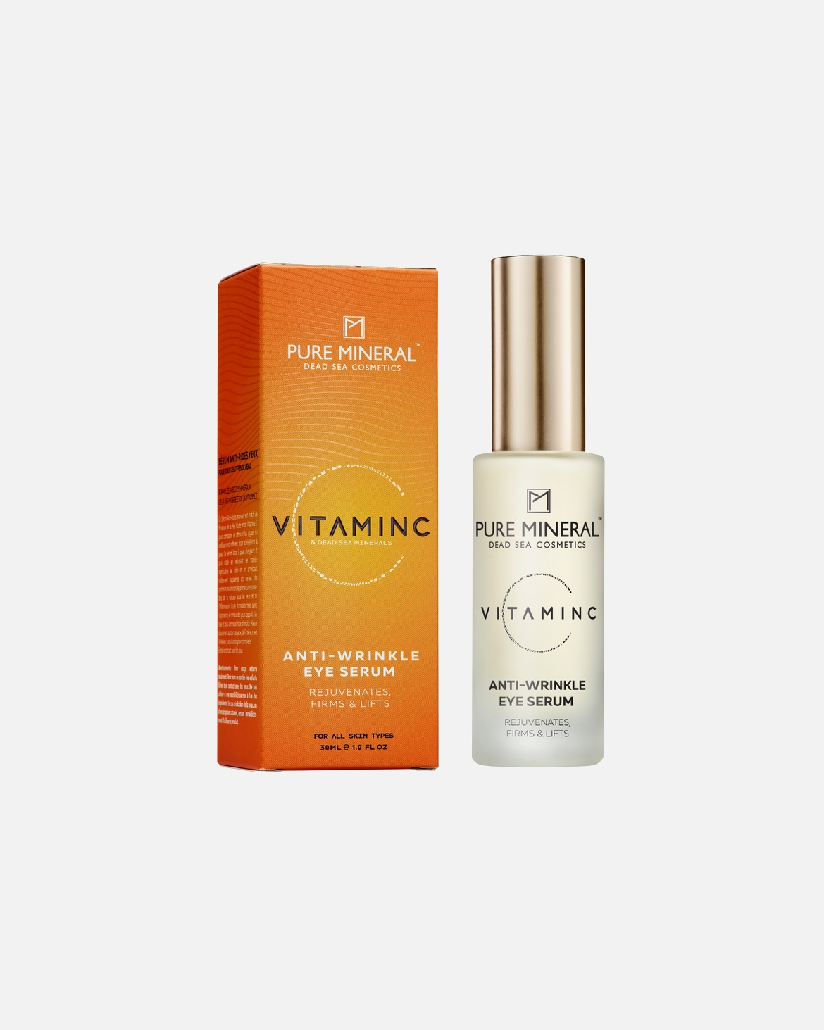 Sérum contour des yeux pour Unisexe Pure Mineral Pure Mineral - Sérum Yeux Vitamine C Pure Mineral - Sérum Yeux Vitamine C - 30ml