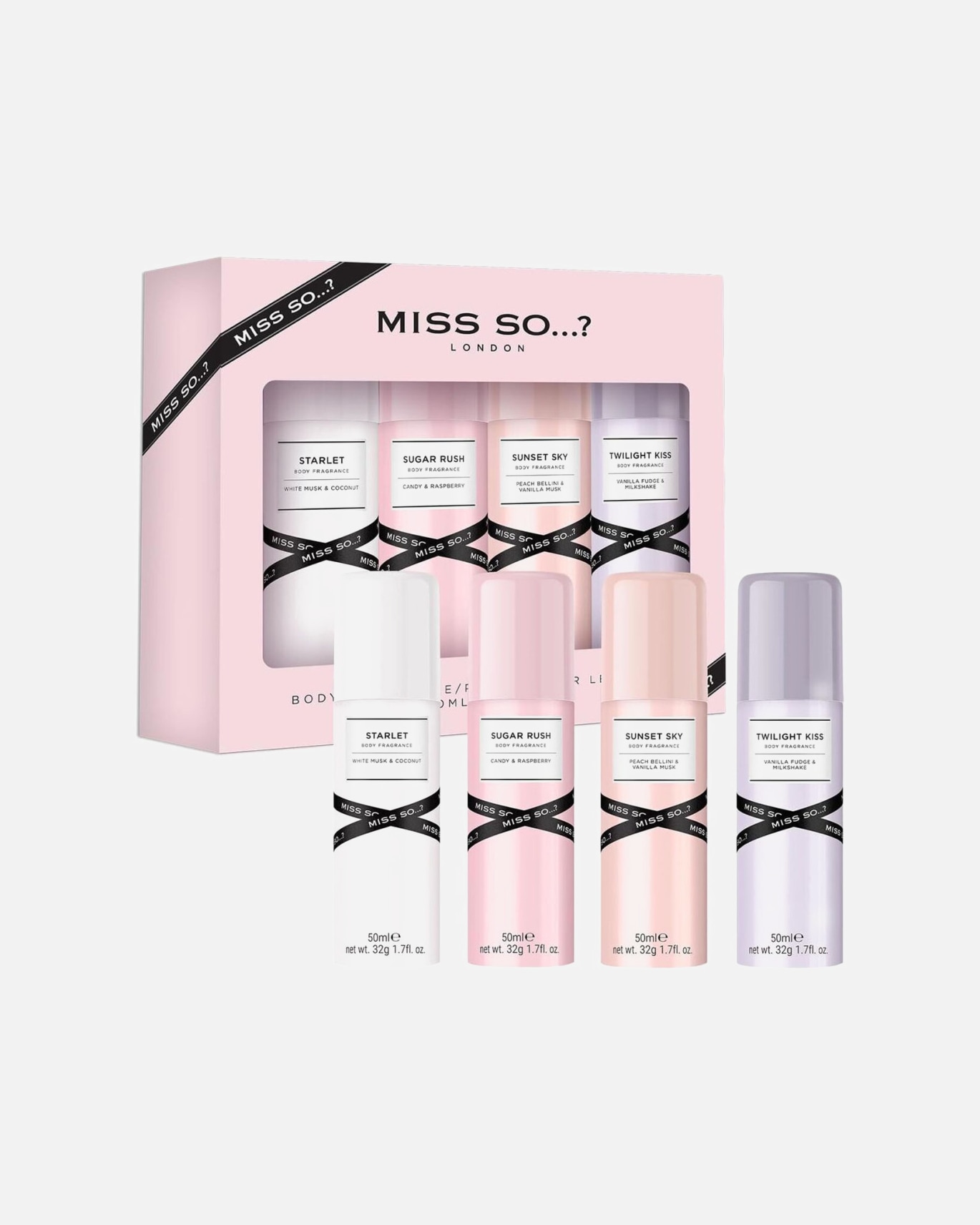 Coffret soin cheveux pour Unisexe Coffret Brume pour le Corps Femmes 4 x 50 ml 4 pièce