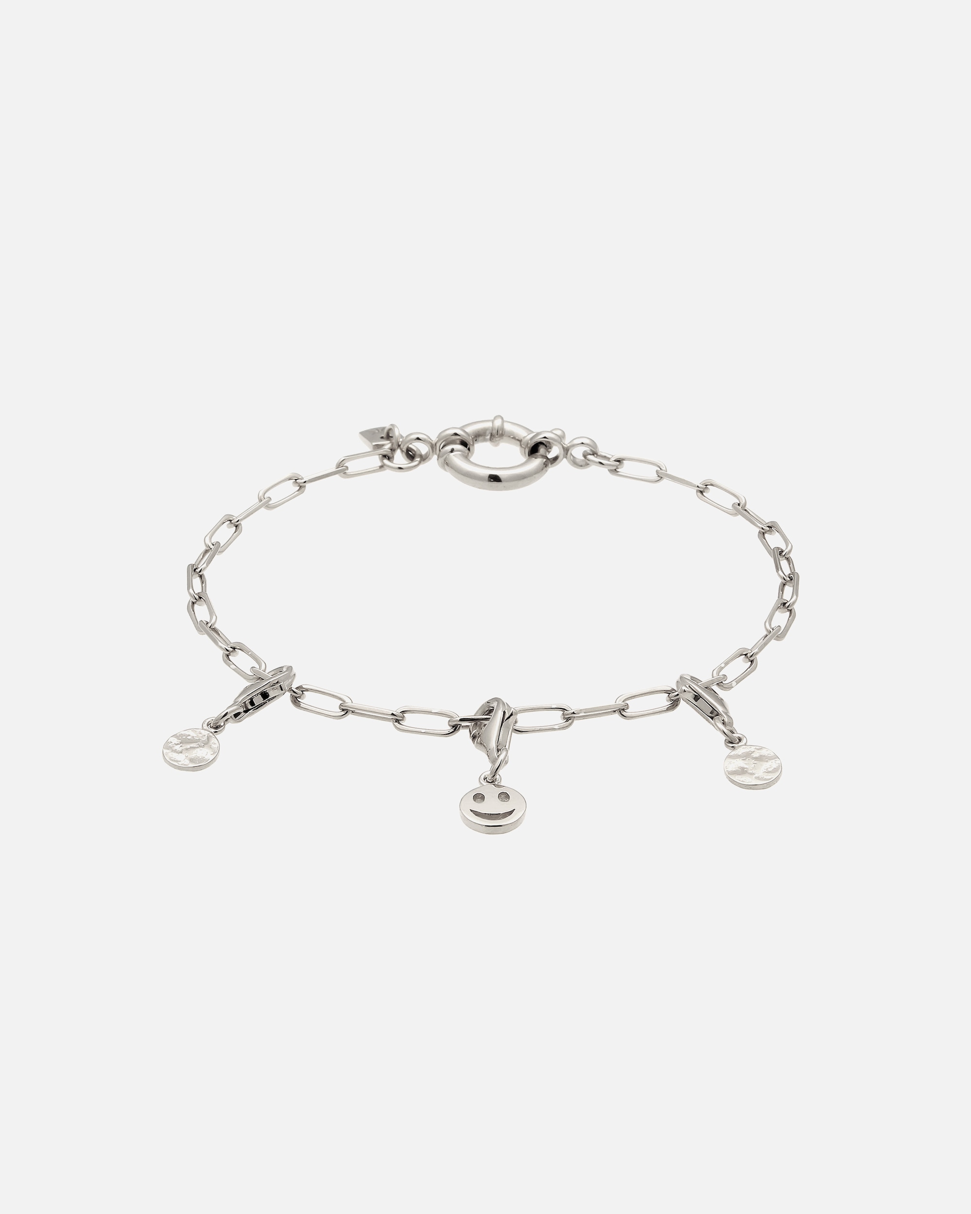 Bracelet pour Homme KUZZOI Bracelet argent Visage 925 Sterling Silver 19