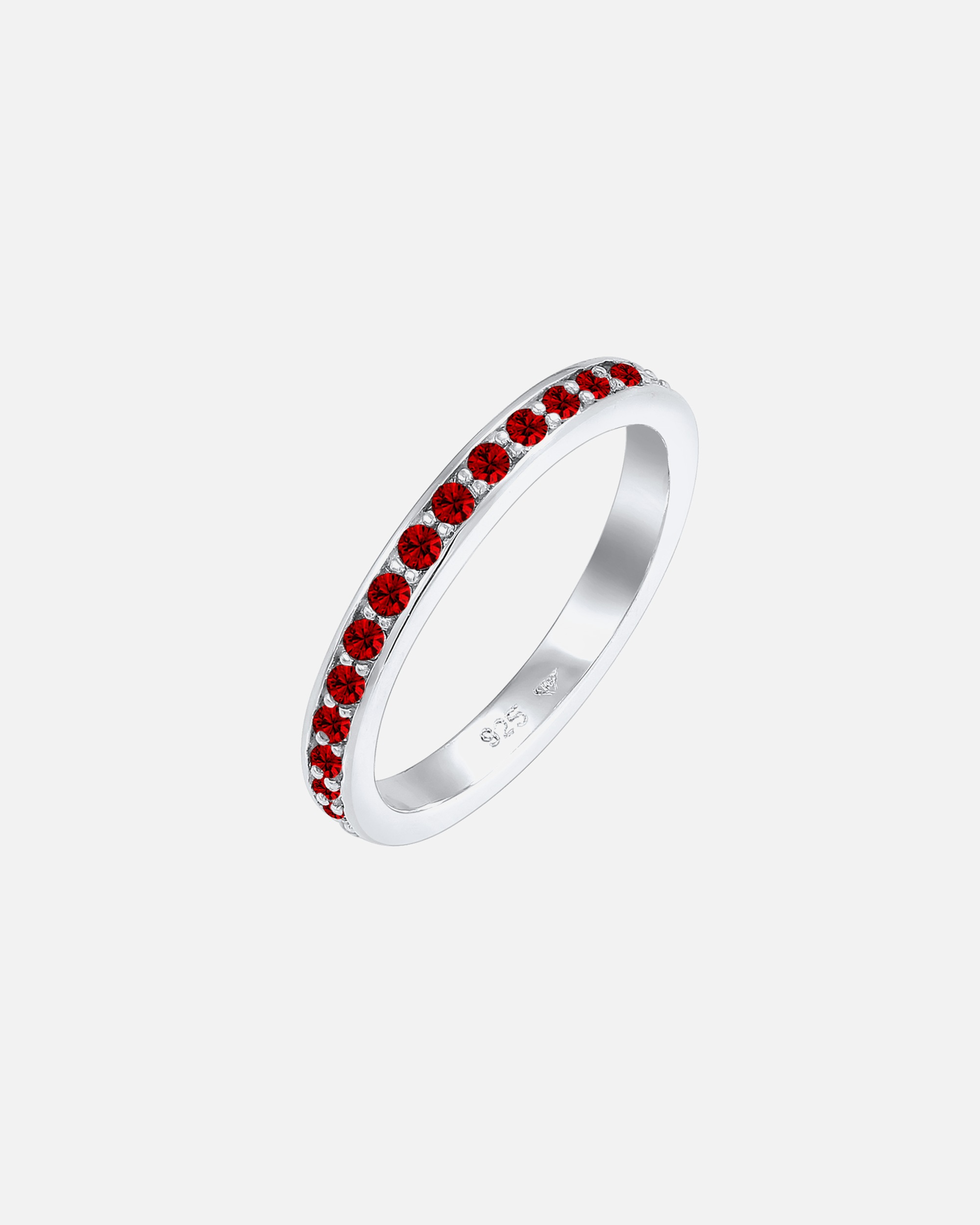 Bague pour Femme Elli Glamoureux Étincelant Cristaux Argent 925 52