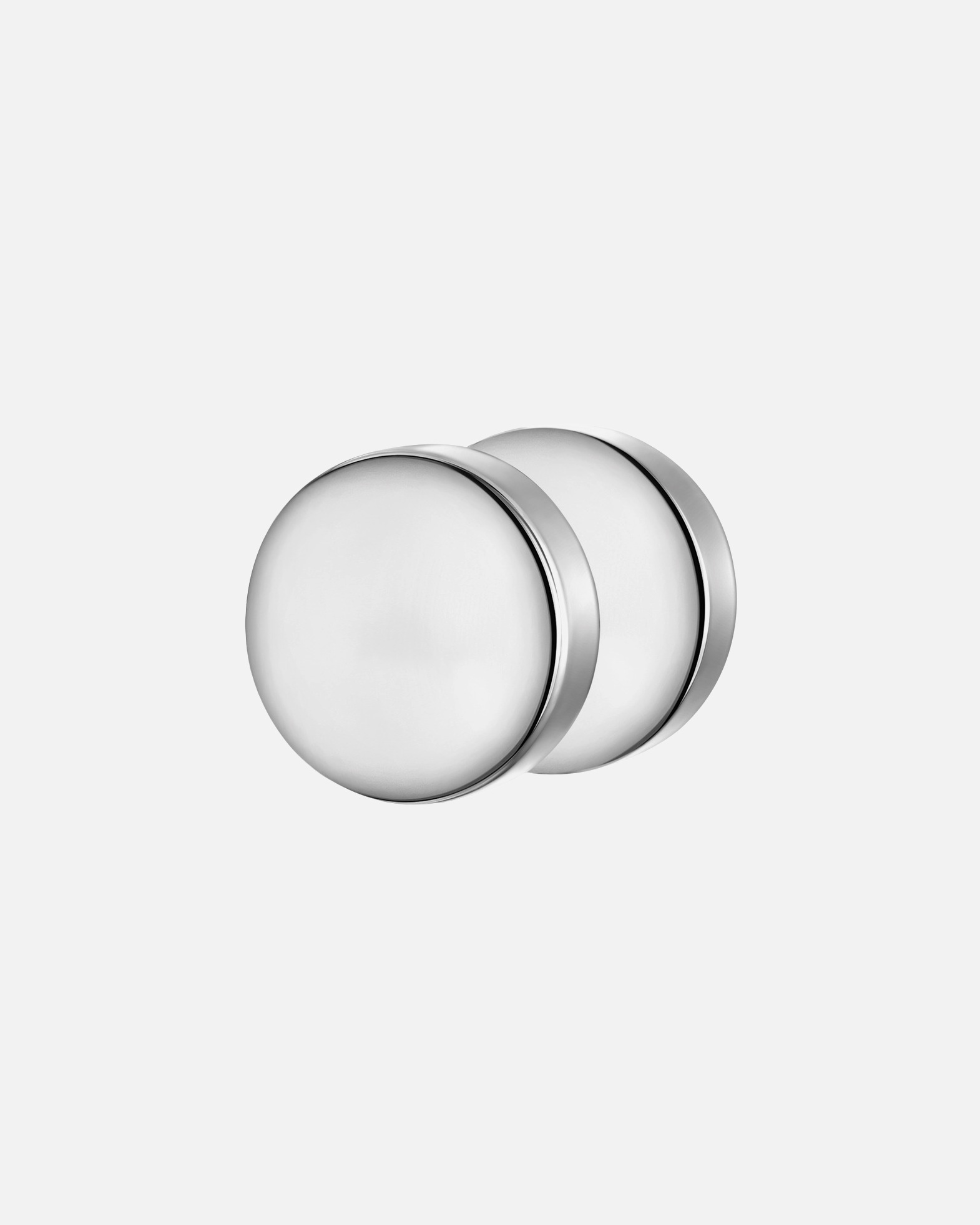 Boucles d'oreilles pour Homme True Rebels Boucles d´oreilles en Acier inoxydable en Argent 7,9 mm
