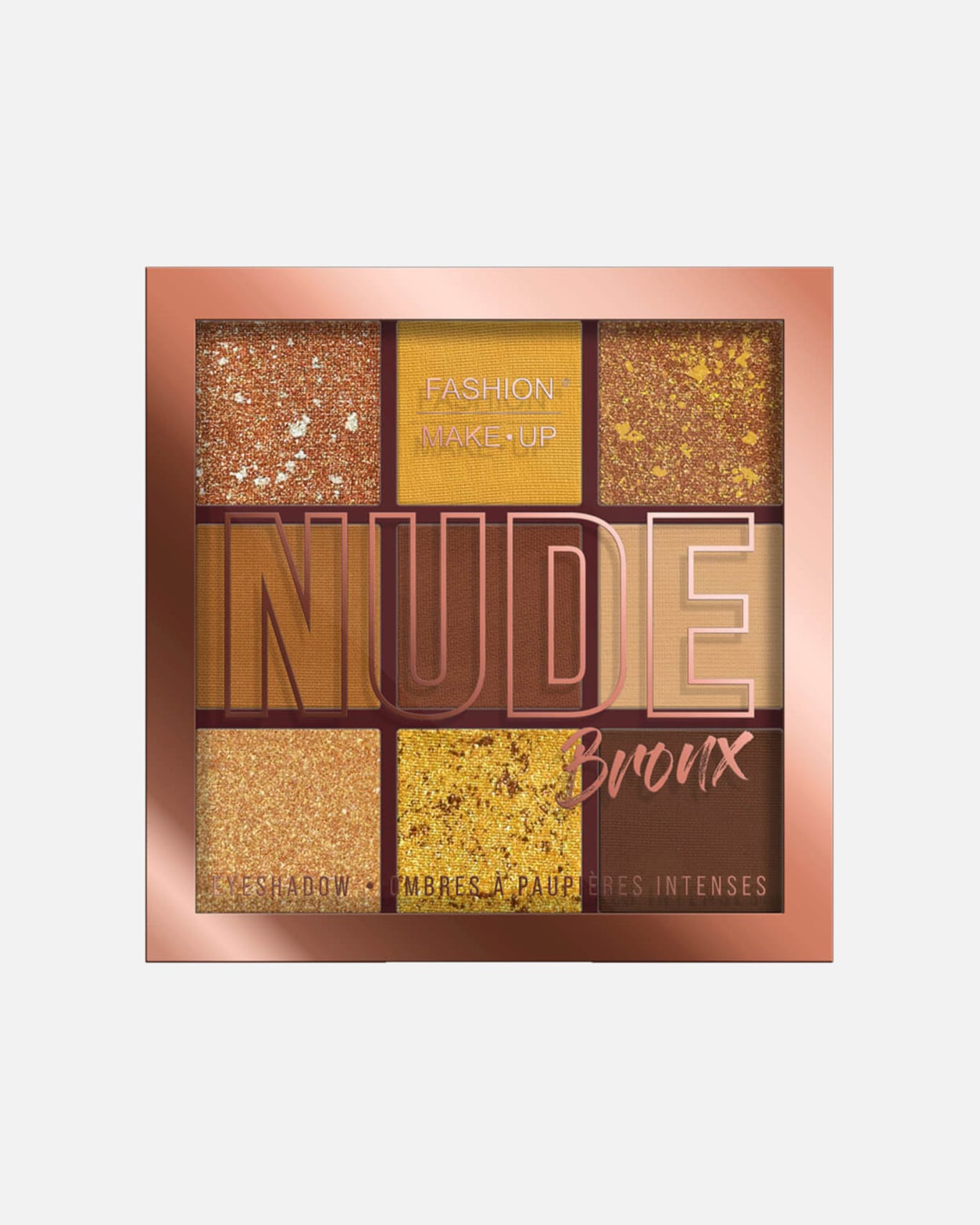 Ombre à paupières pour Unisexe FASHION MAKE-UP Default Brand Line Palette Ombres à Paupières Nude 06 Bronx