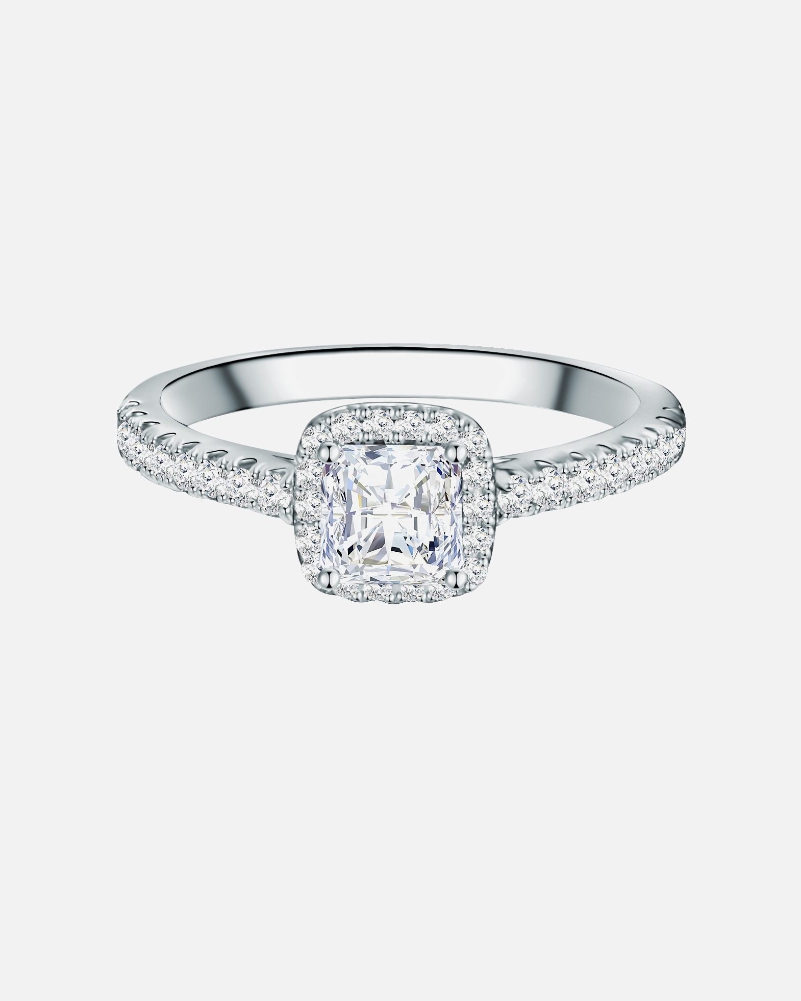 Bague pour Femme Trilani Bague en argent Argent sterling Oxyde de zirconium (CZ) en Argent 48