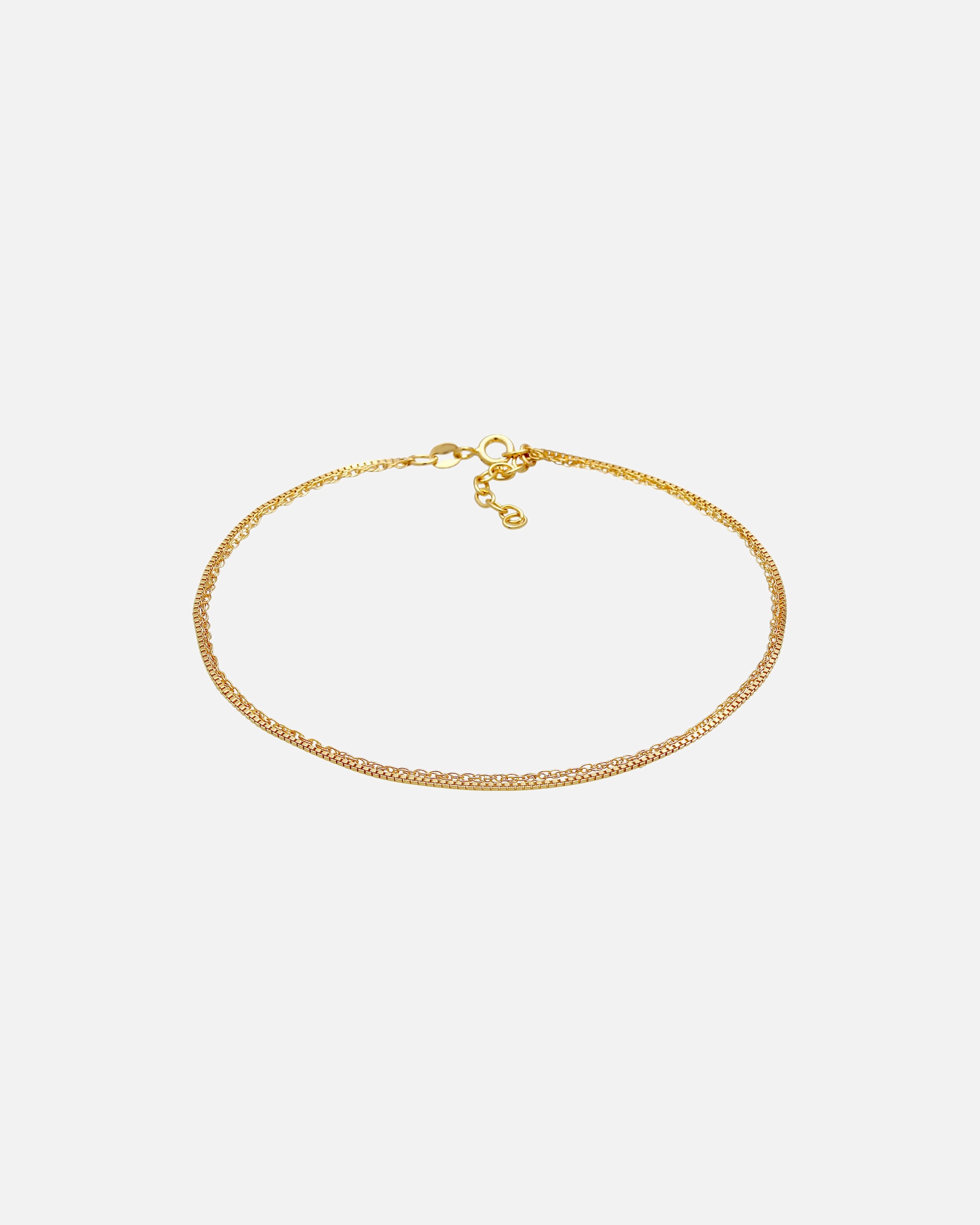 Bijoux pour Femme Elli Collier à maillons en chaîne vénitienne pour femmes, couche de base, été, réglable en argent sterling 925 22