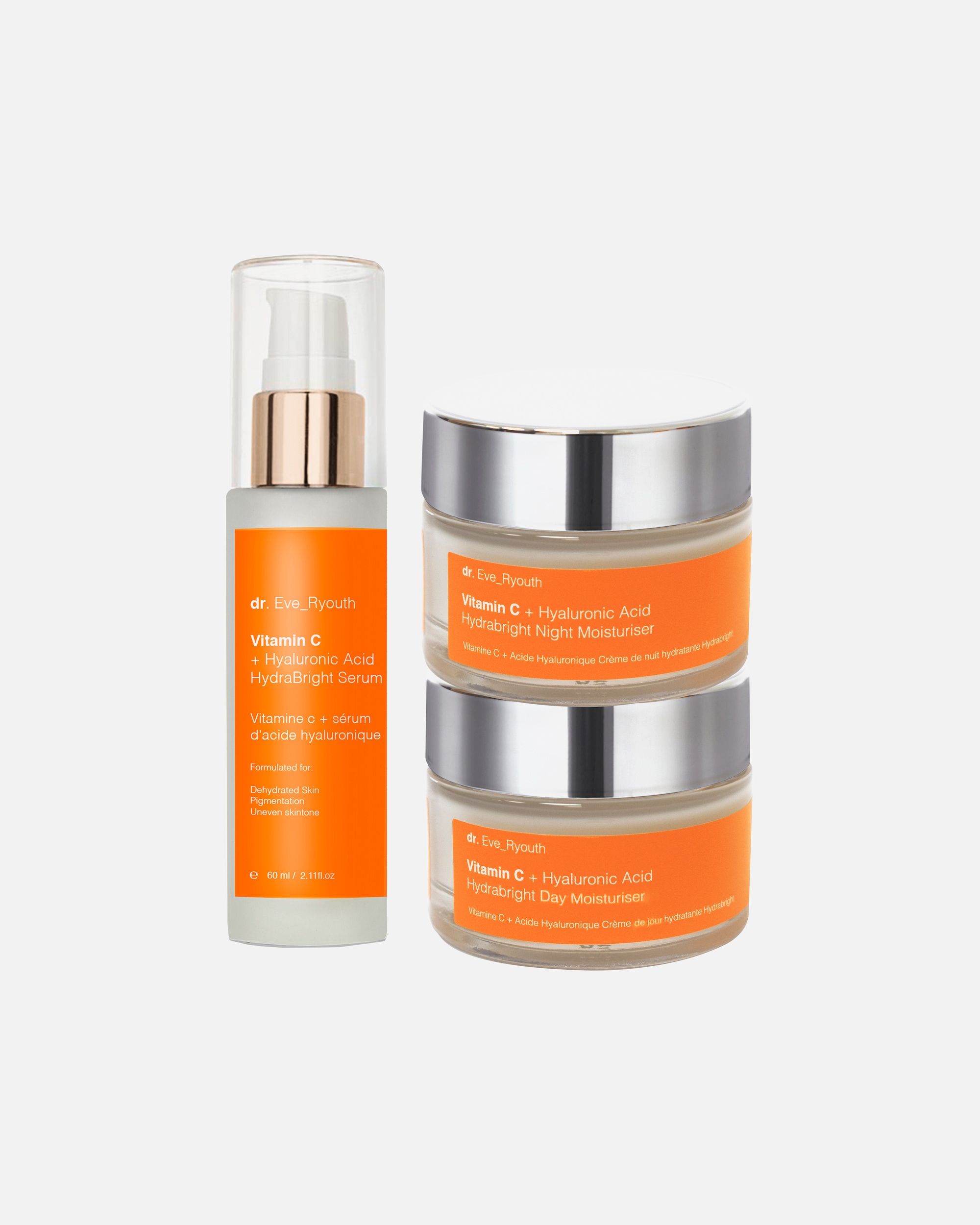 Coffret soin visage pour Femme Dr. Eve_Ryouth Duo de sérums Hydrabright 1 pièce