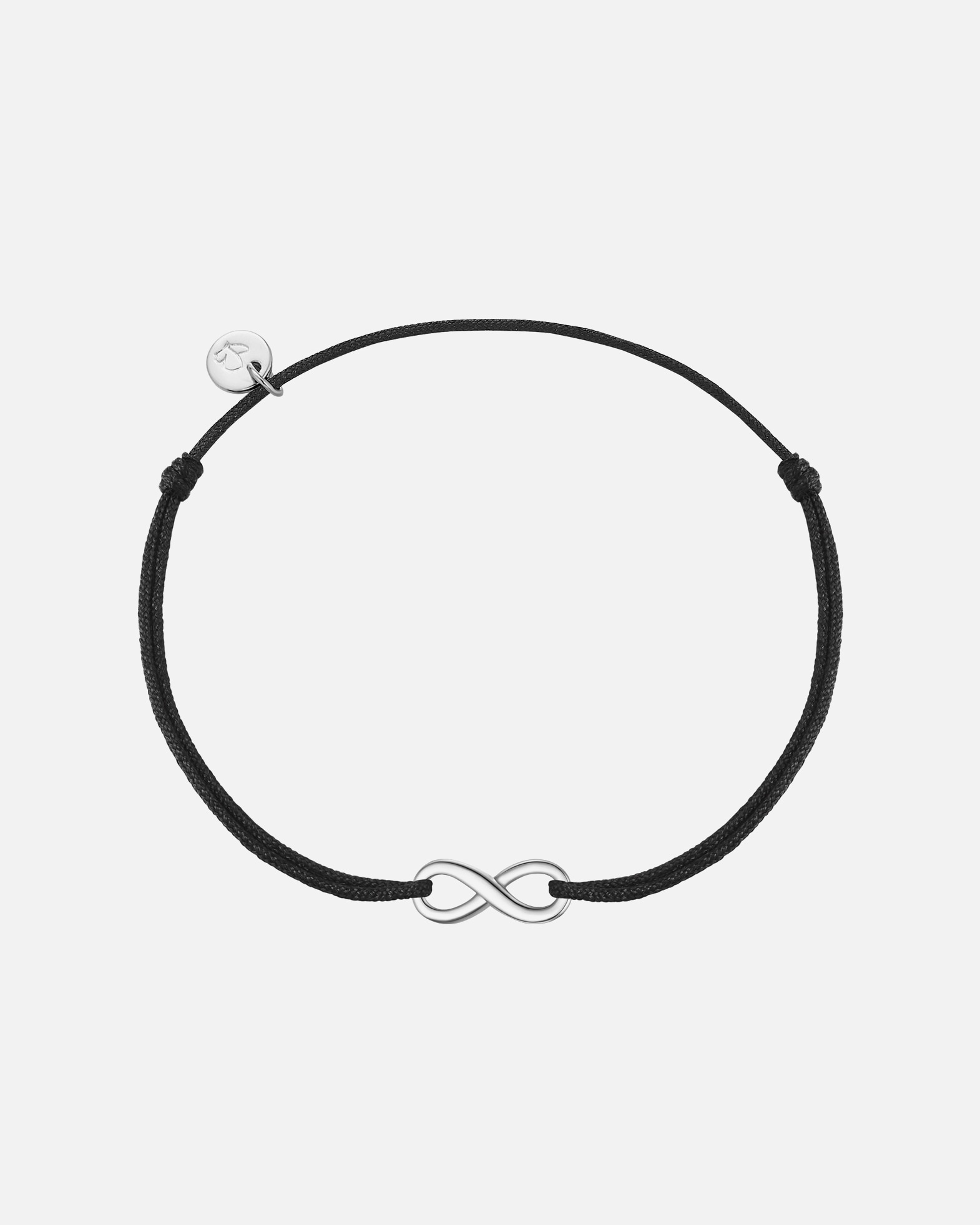Bracelet pour Femme Glanzstücke München Bracelet Infinity en argent sterling en argent Réglable 15,0 - 22,0 cm