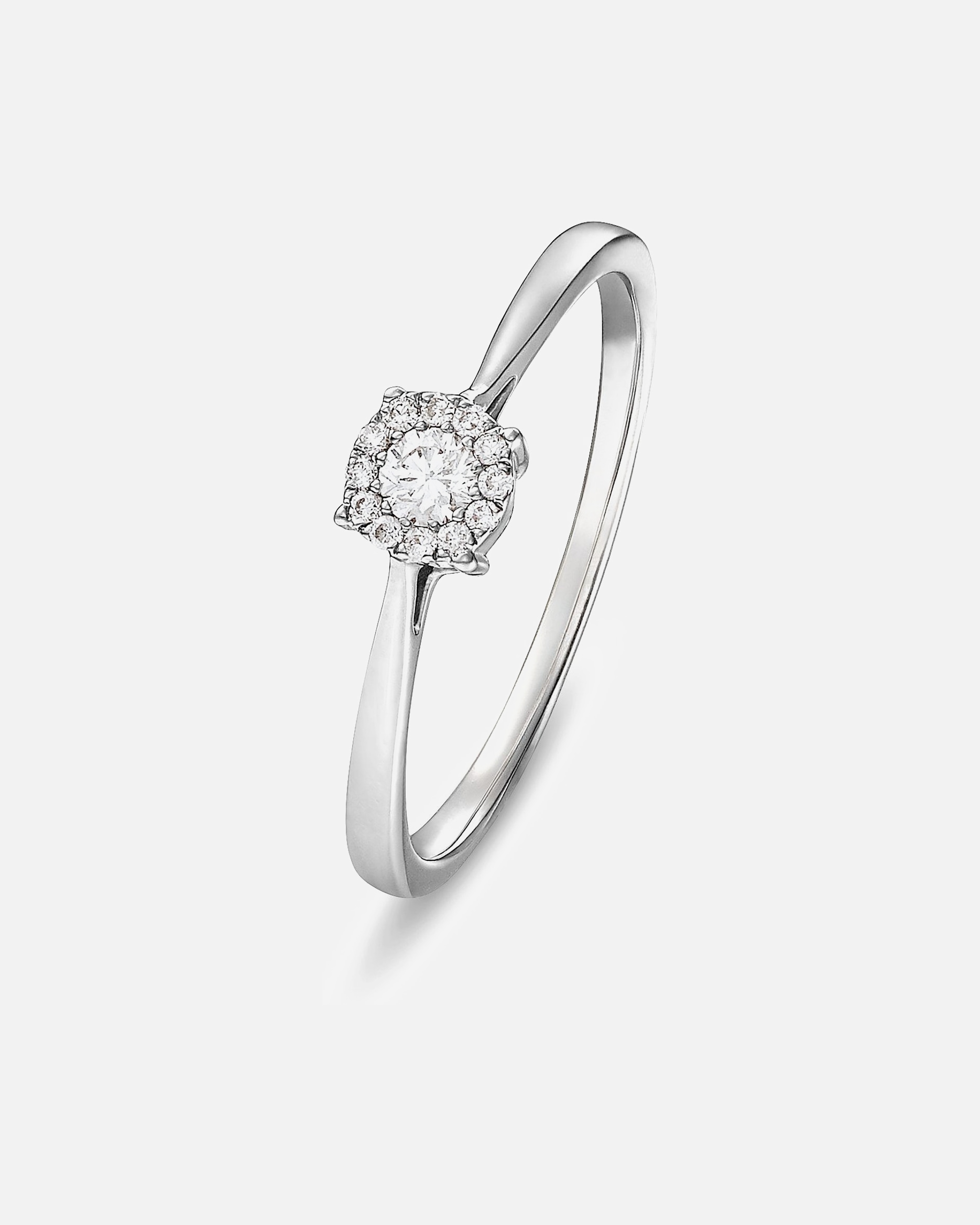 Bague pour Femme CHRIST Bagues or blanc 52